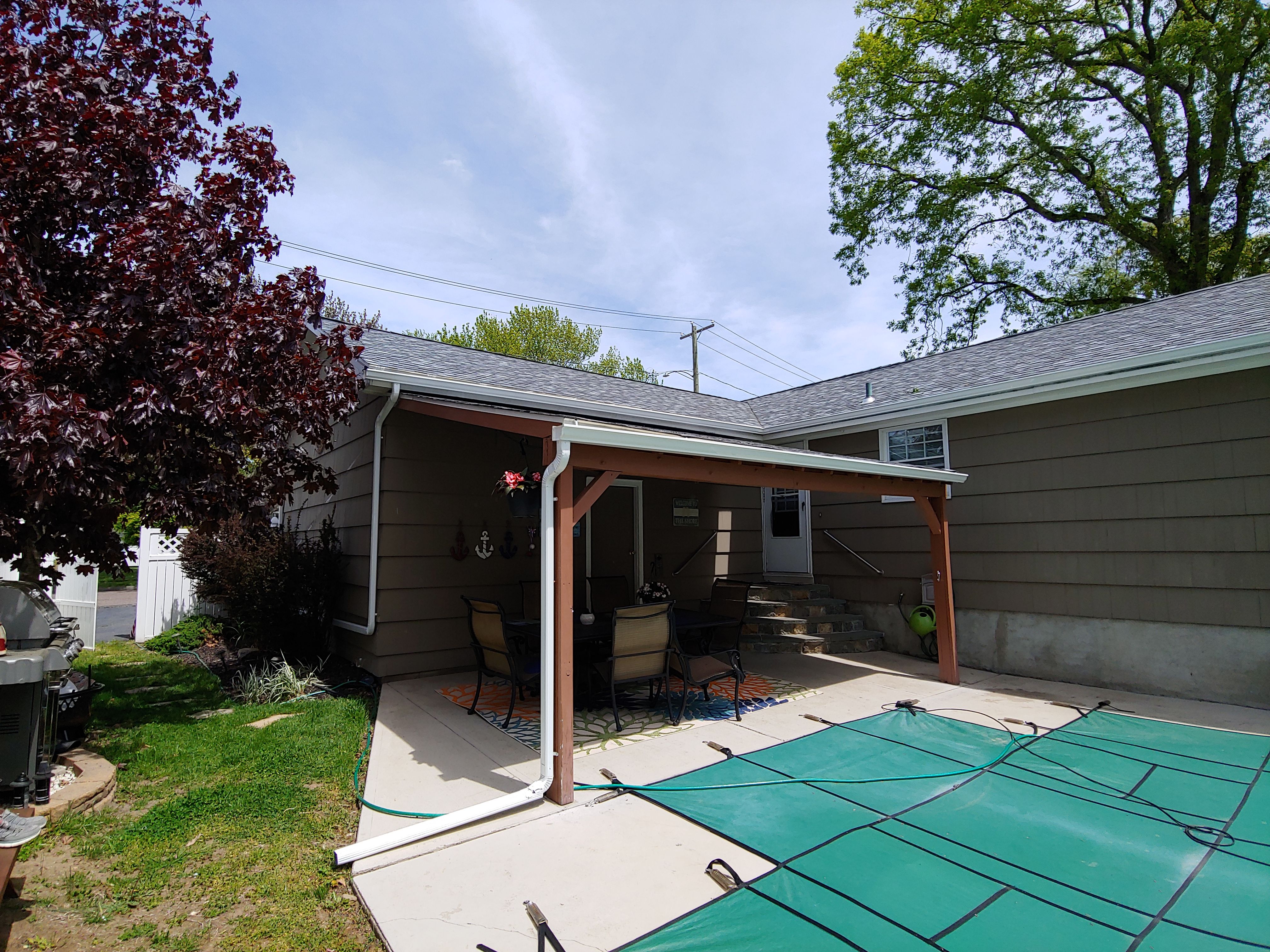 Residential Roofing Installation using Owens Corning Duration Slatestone Gray by A Plus Exterior