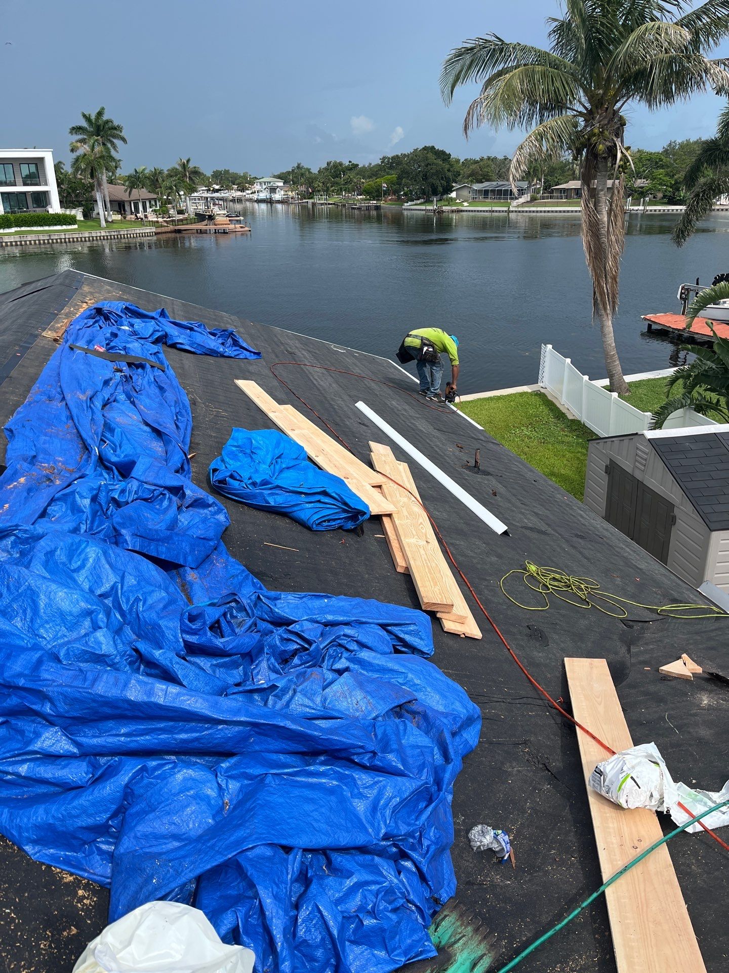 Project in St. Petersburg 33703 by Mitchell Roofing Company LLC 