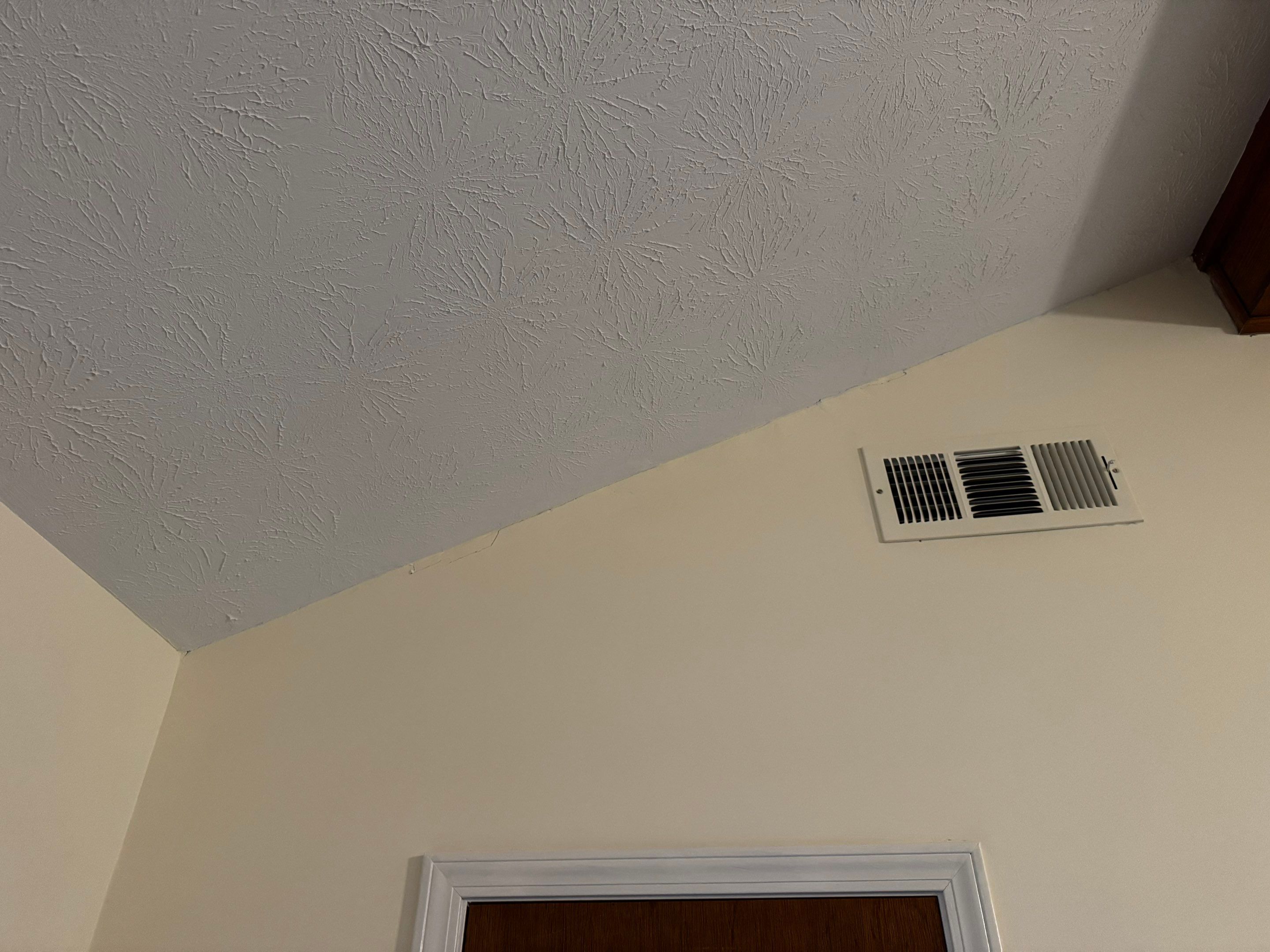 Master Bedroom Crack Repair & Repaint by PGP Surface Solutions, LLC