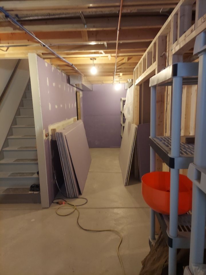 Basement Remodel by Ivy Lea Construction