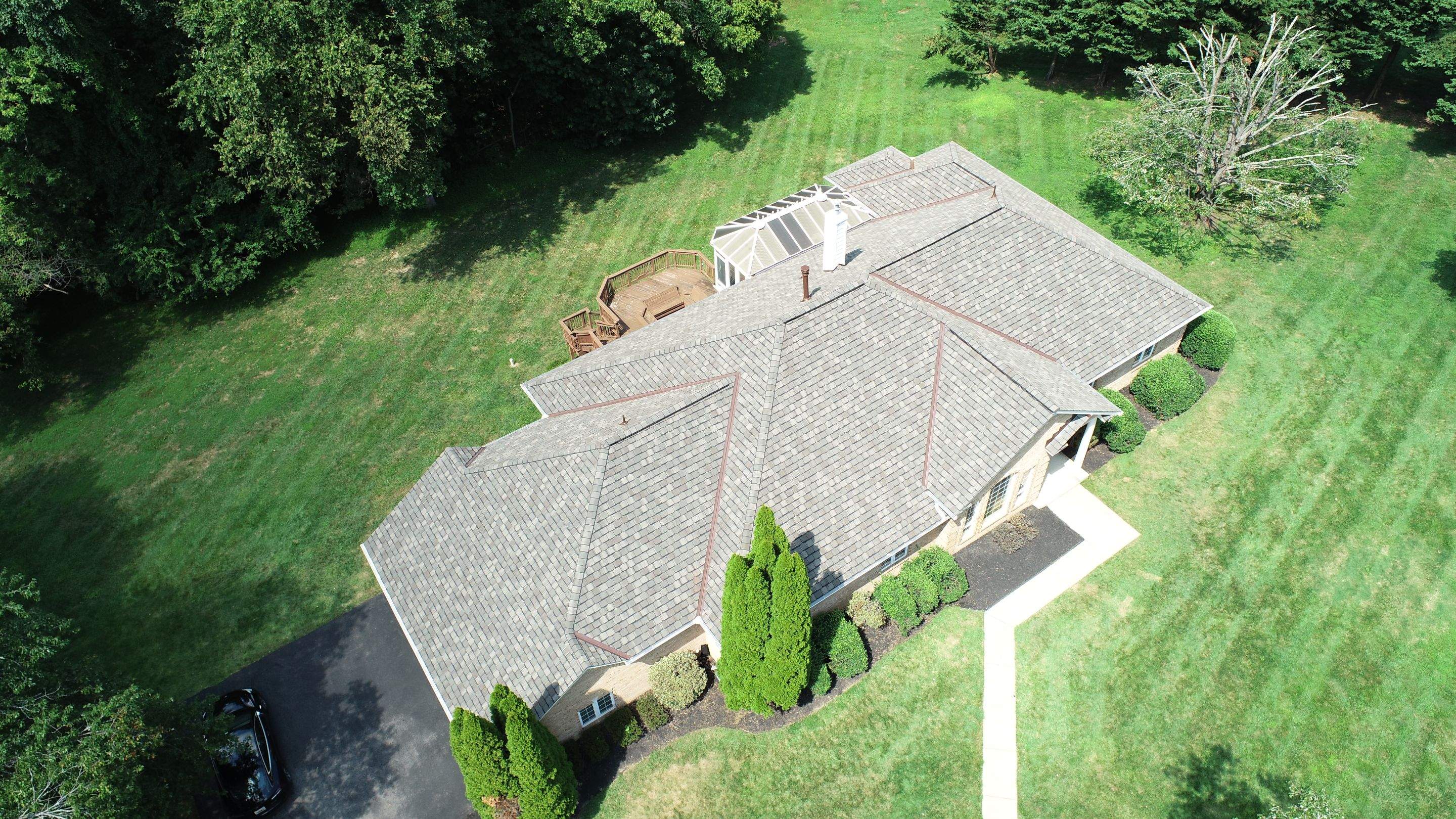 Roof Replacement using Certainteed Grand Manor Shingles by American Home Contractors