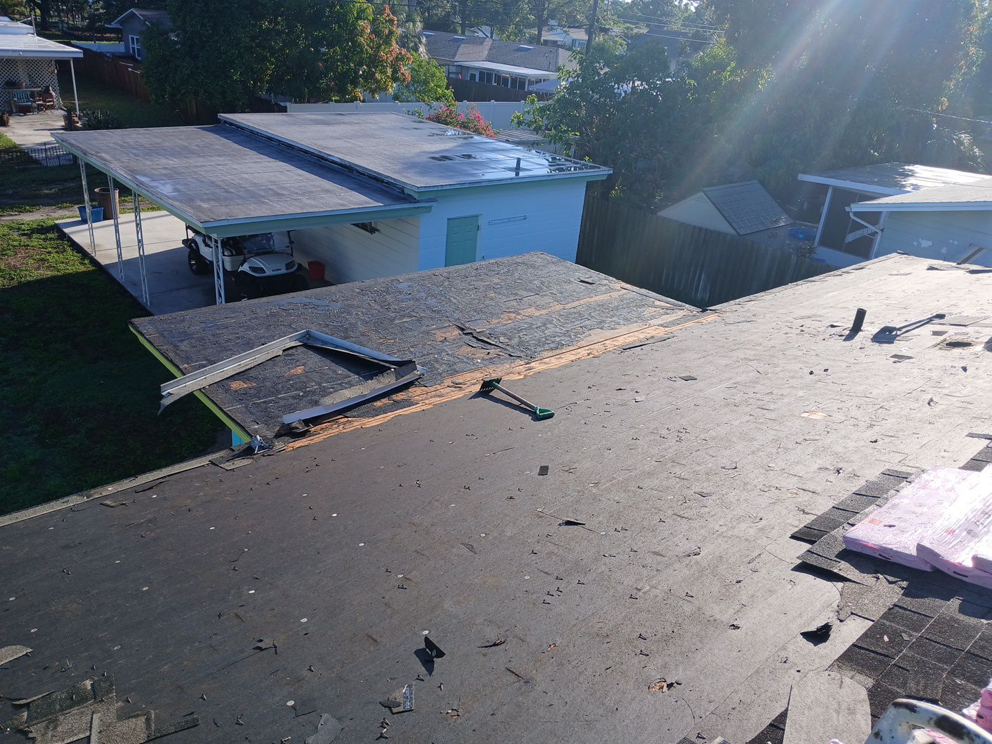 Project in Gulfport 33707 by Mitchell Roofing Company LLC 