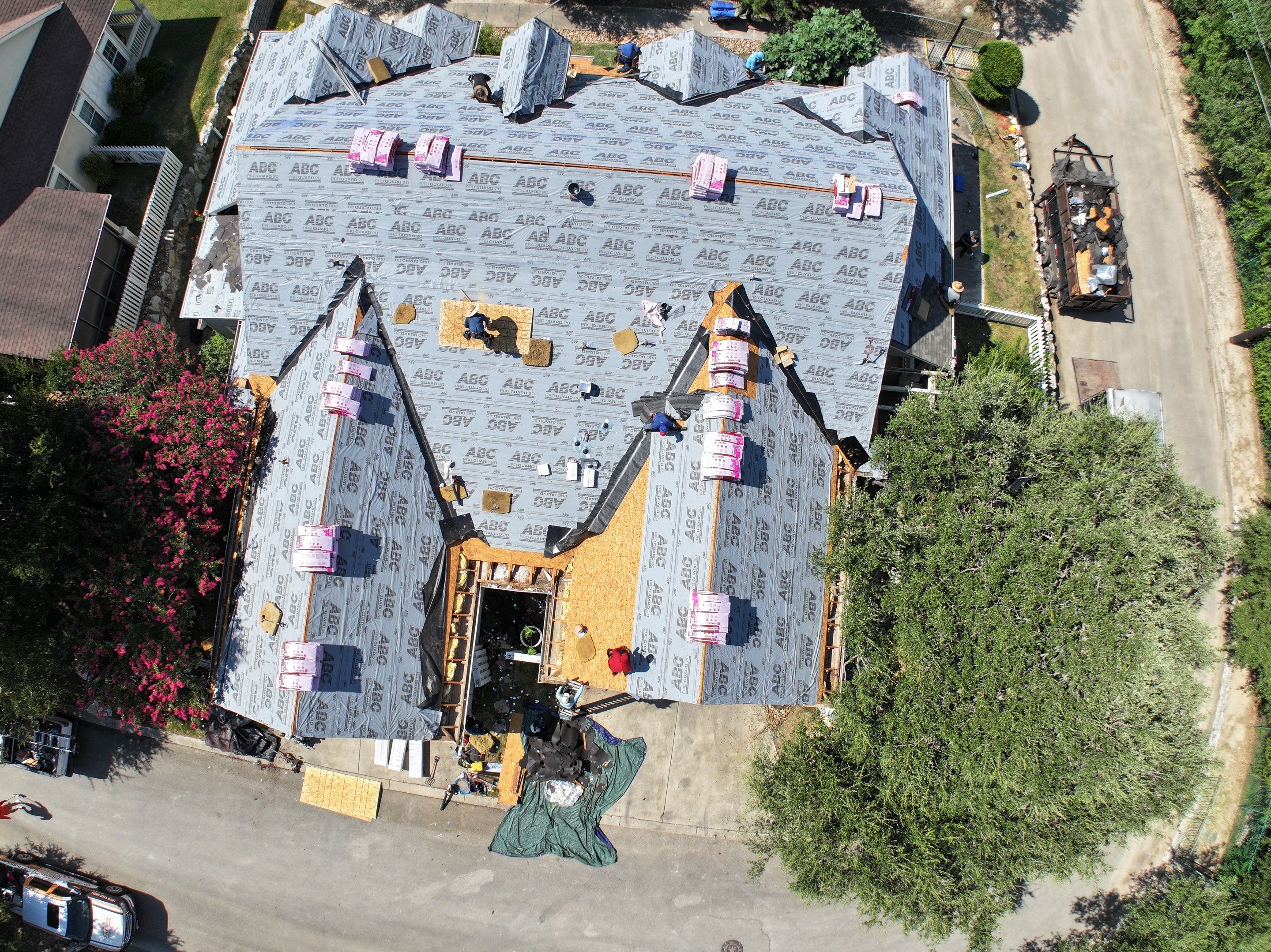 Residential Roof Replacement by Premier Roofing and Contracting