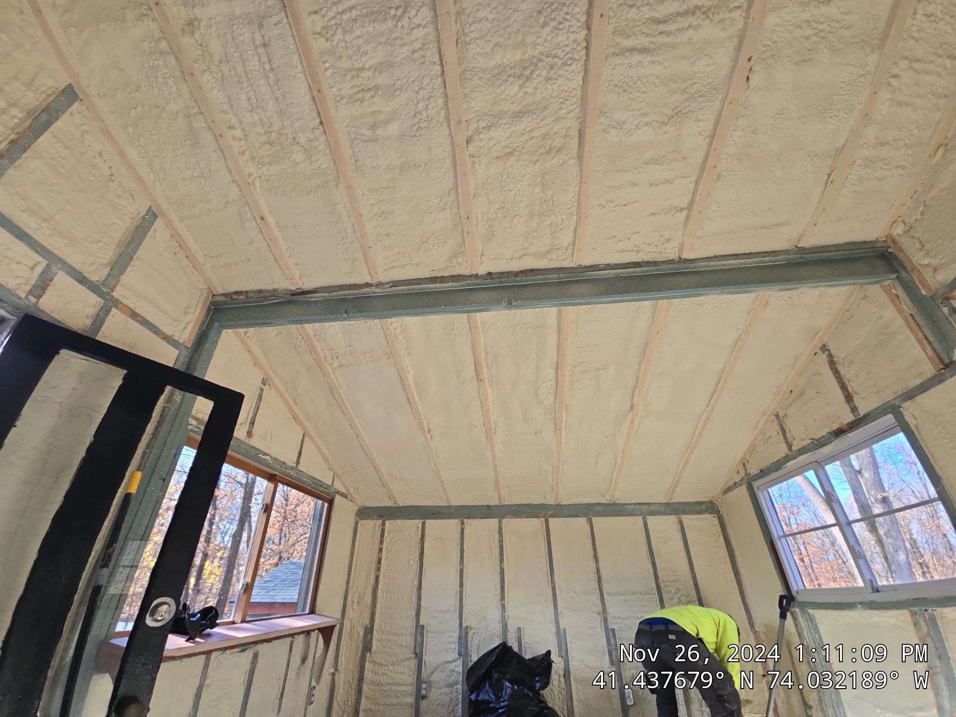 Major Addition using Closed Cell Spray Foam by NYS Foam & Energy