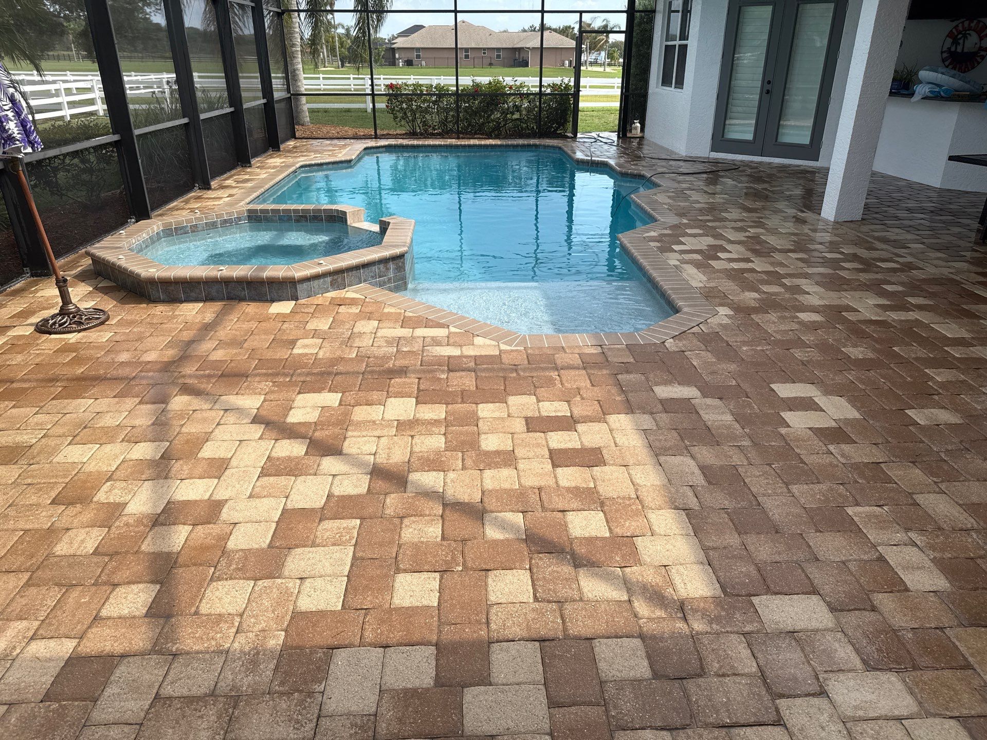 Comprehensive Exterior Cleaning for 2-Story Home in Foxbrook Community – Parrish, FL by Sunshine AquaWash
