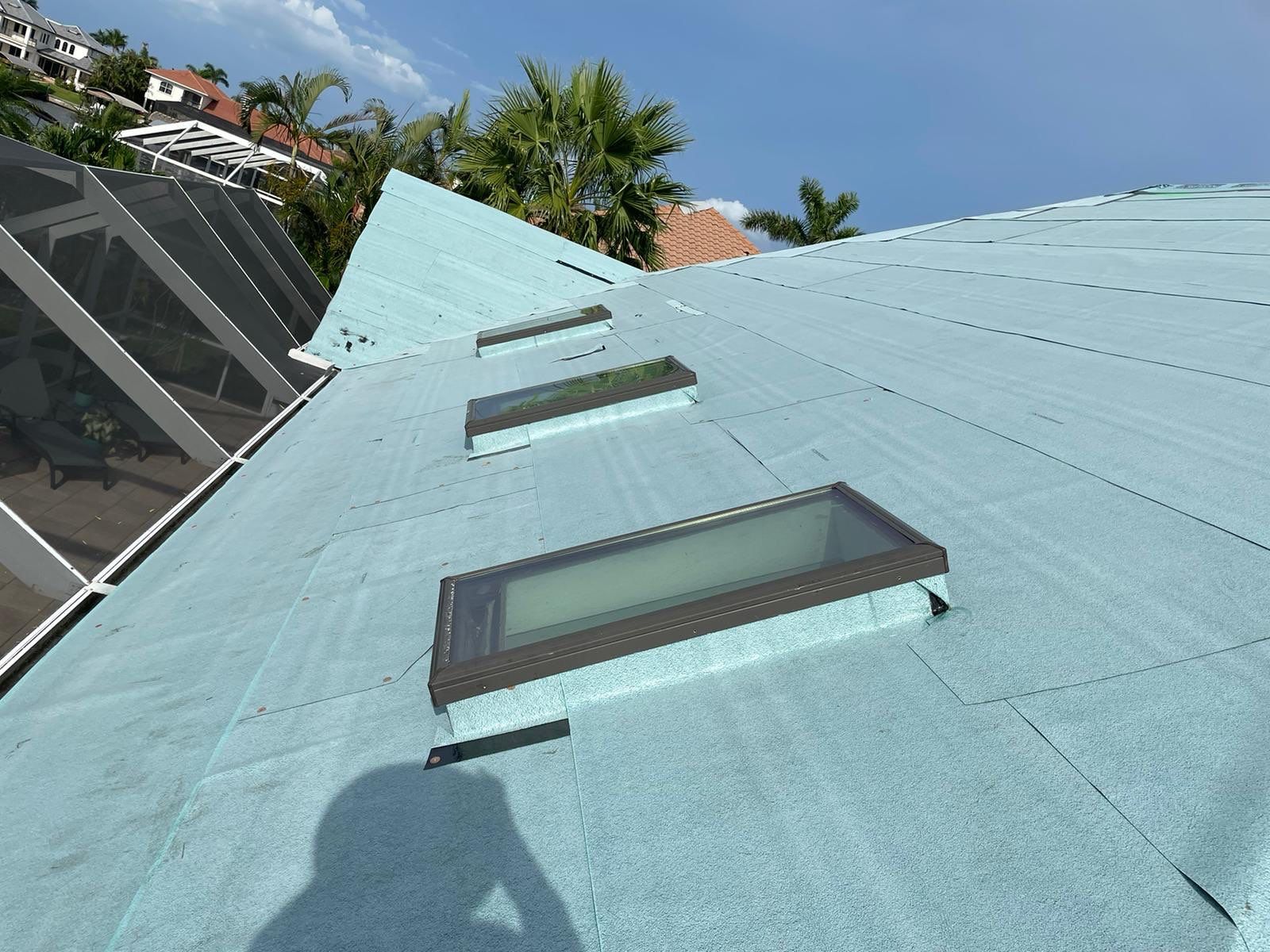 SW Cape Coral Stone Coated Steel Roof Installation by Four Peaks Roofing