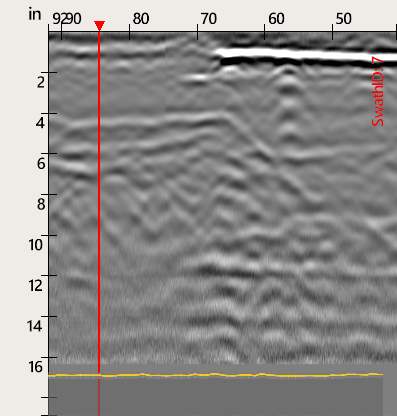 Concrete Scanning using Concrete GPR Scanner by Alsip Locating Service, LLC