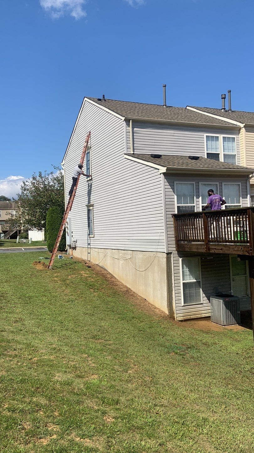 Deck Refinishing using Powerwasher by A1 NERDY HOMES LLC