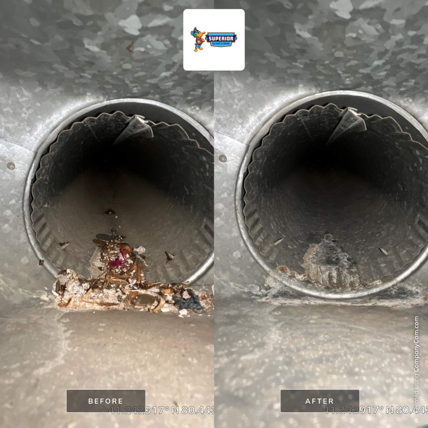 Air Duct Cleaning With a Vacuum Truck in Hermitage, PA by Superior Air Duct Cleaning
