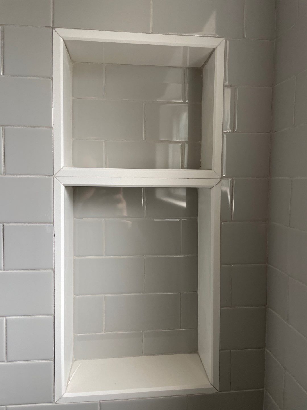 New Construction Bathrooms and Fireplace by Footprints Floors of East Atlanta