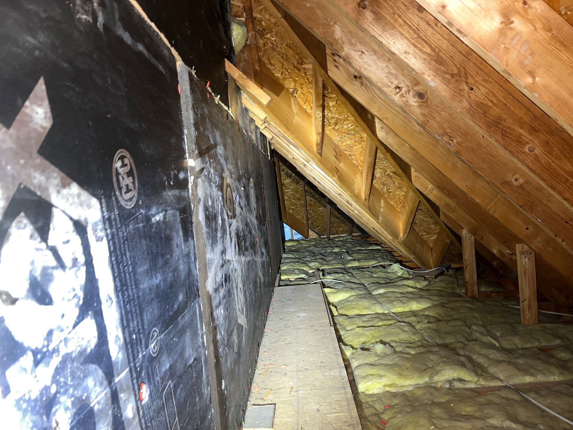 Attic sanitation and TruSoft insulation upgrade in Wexford, PA 15050 by Home Environment Solutions
