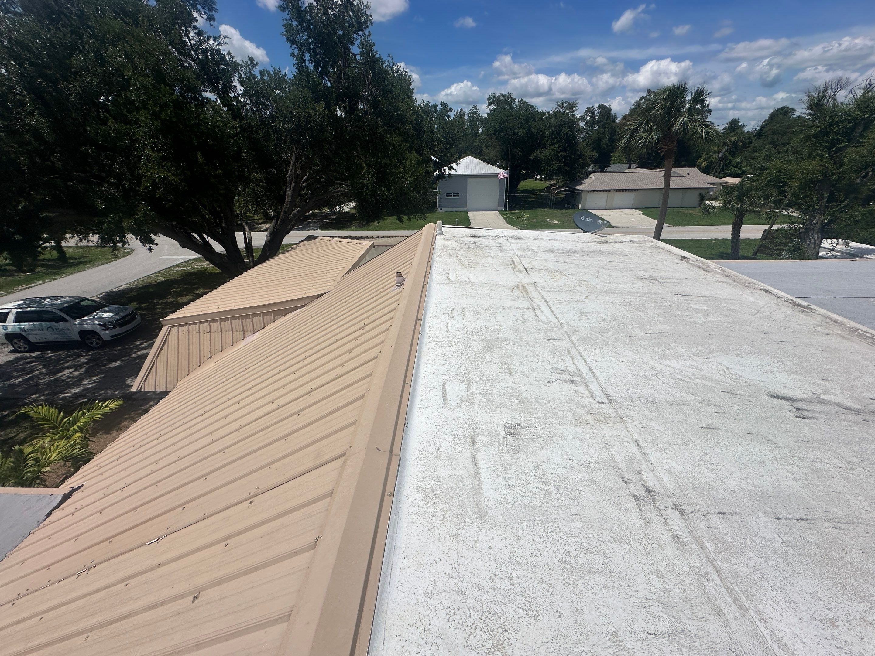 Roof Damage Claim in Port Charlotte by FLAPA & KeyStone