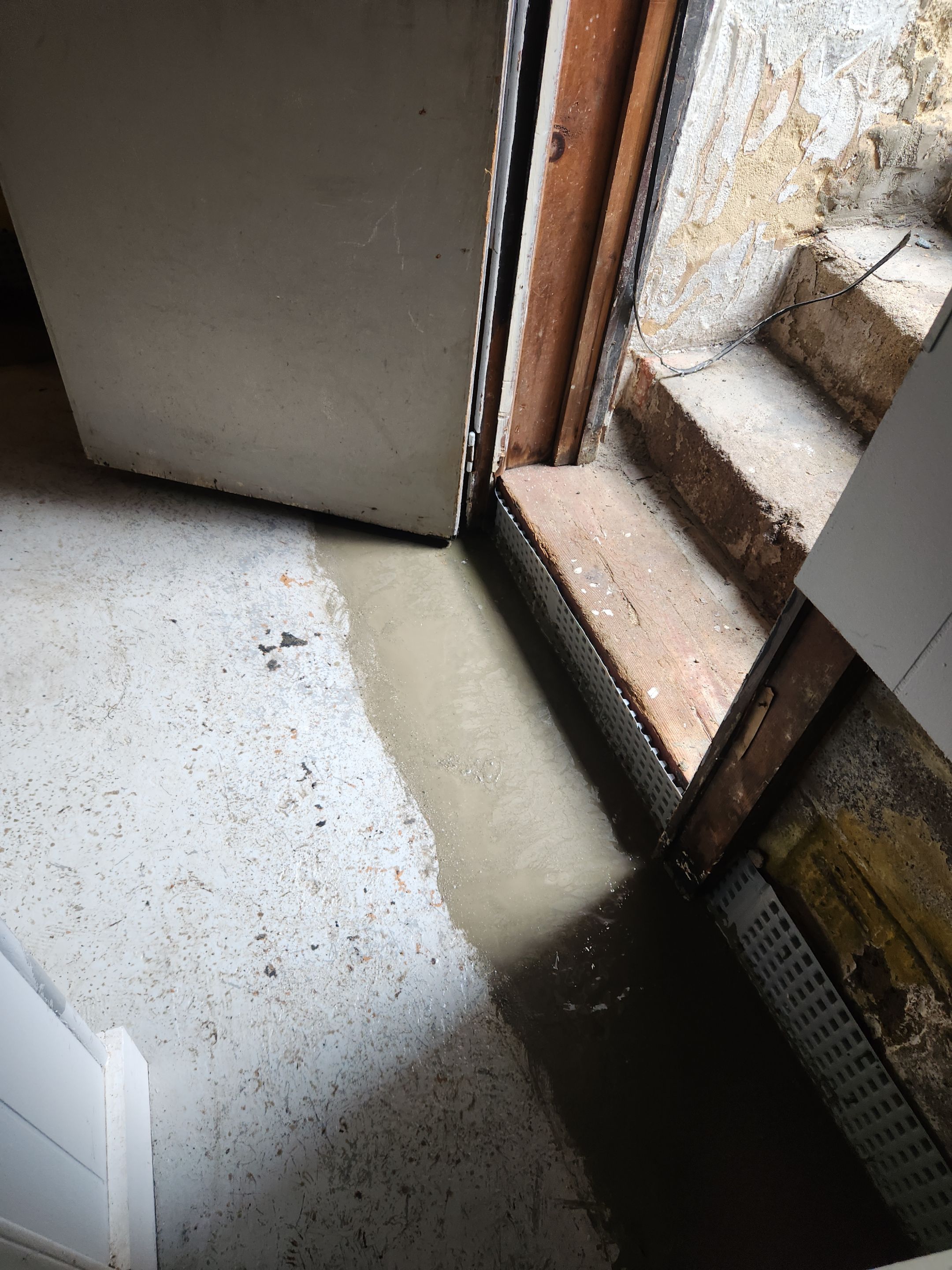 Interior French Drain West Orange NJ by Pure Service Pro, LLC 