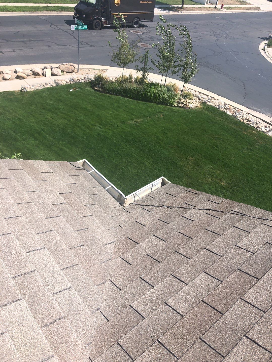 Storm Damaged Roof using GAF Timberline HDZ - Lifetime Shingle by The Roof Doctor