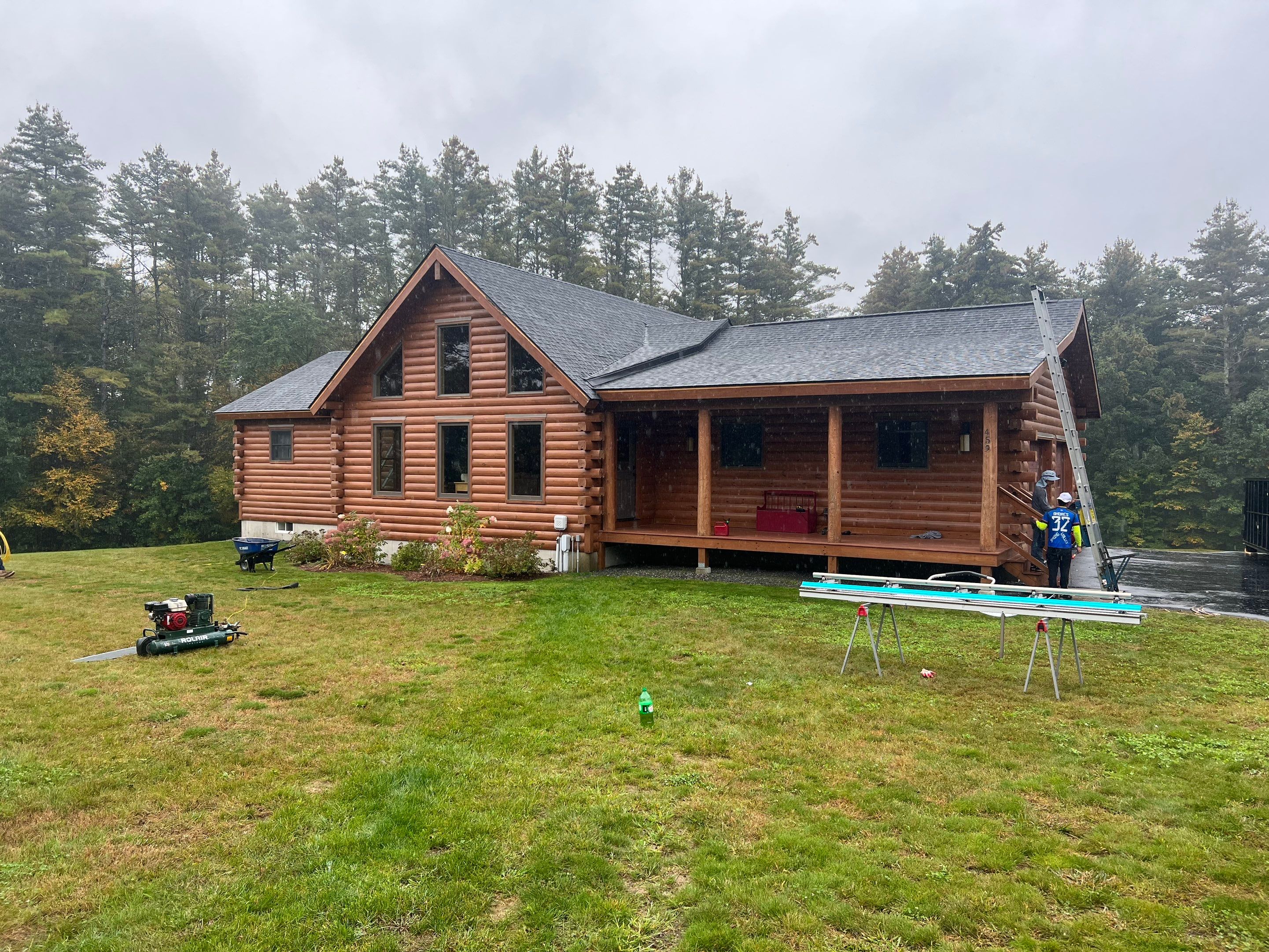 New Roof in Bow New Hampshire by Tall pine roofing