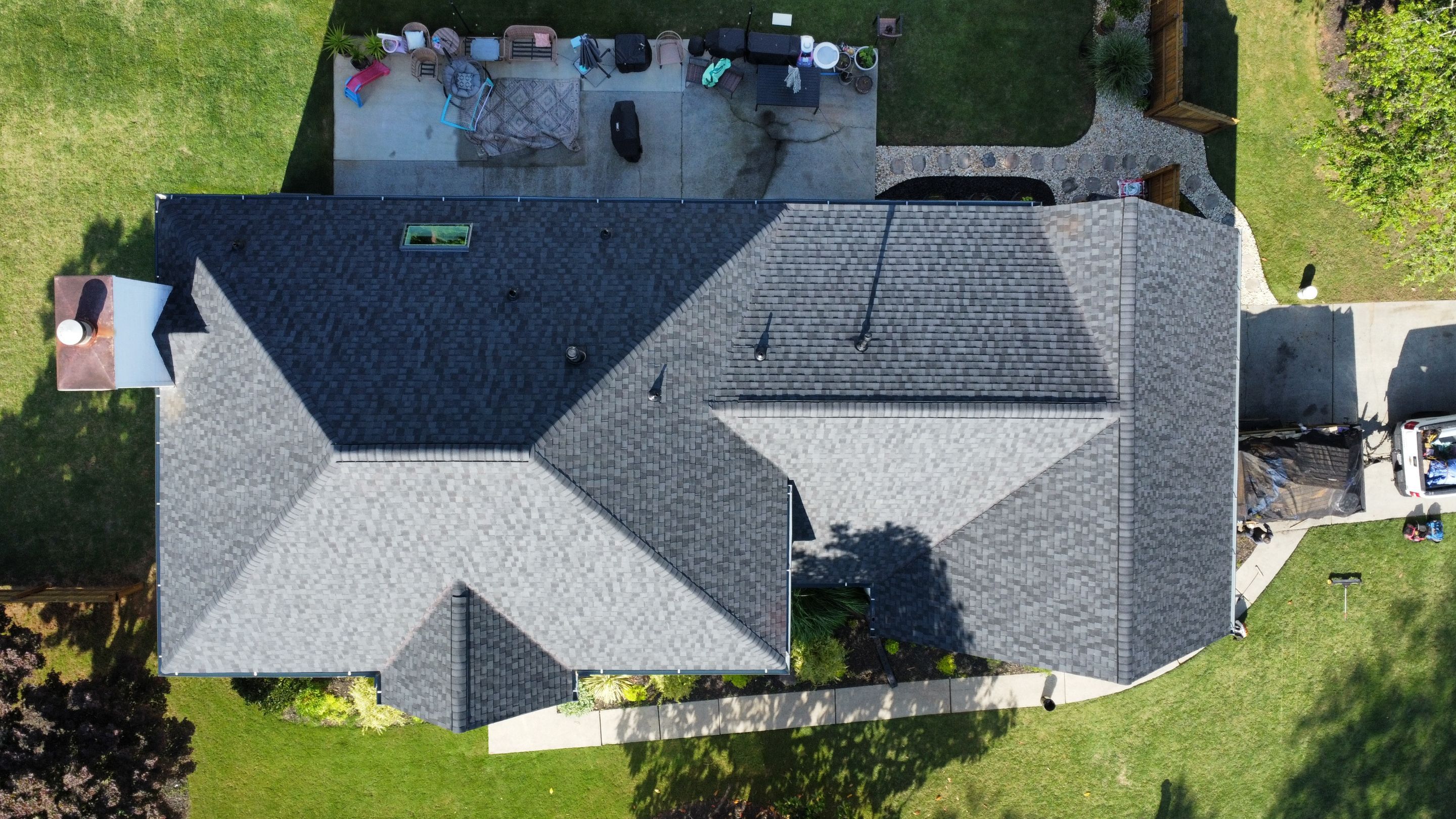 Marietta, GA Roof Replacement CertainTeed Landmark Pro Max Def Moire Black by Reset Roofing