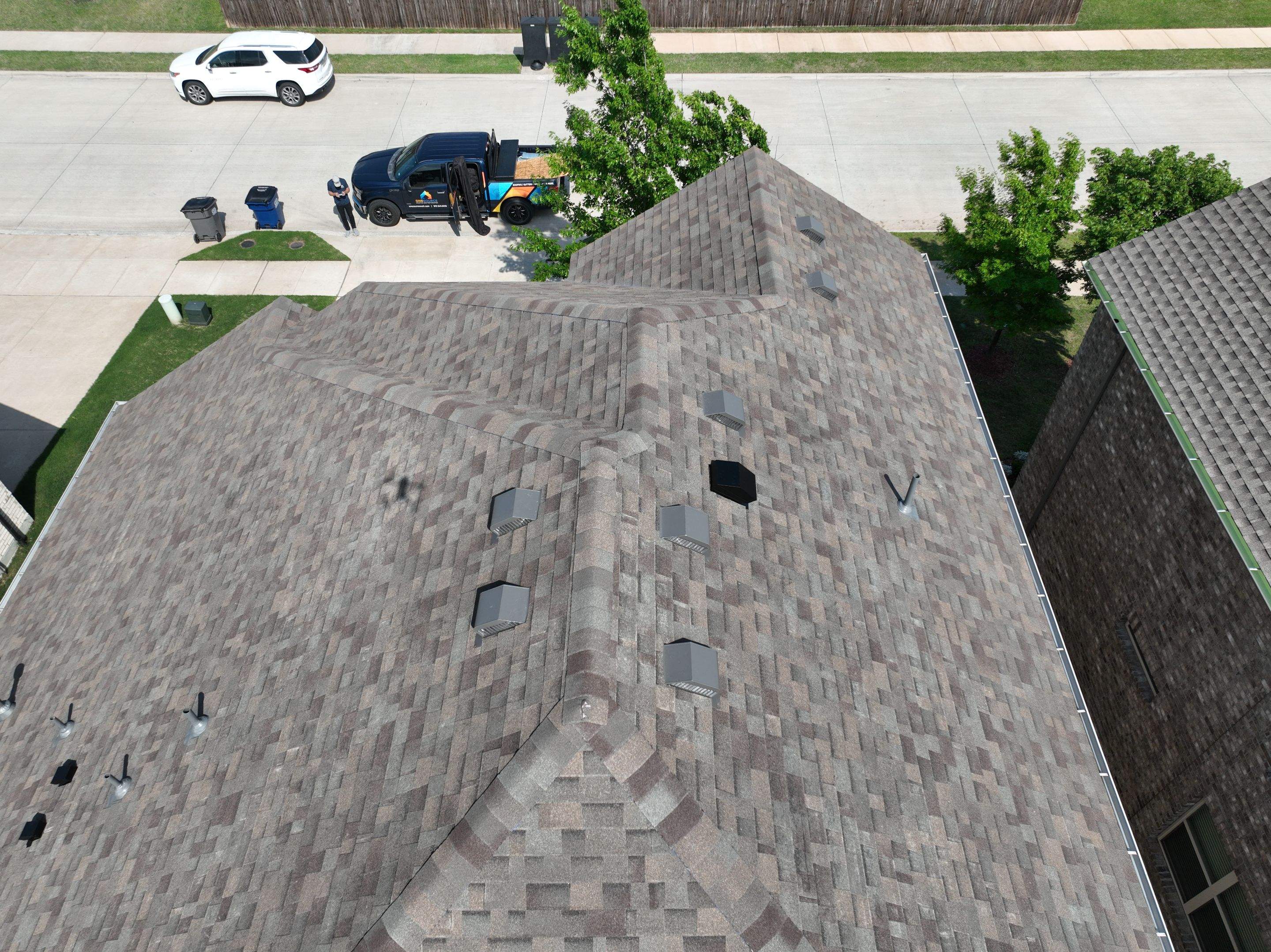 Residential Roofing Installation using Malarkey Vista Natural Wood by OneSource Roofing and Restoration