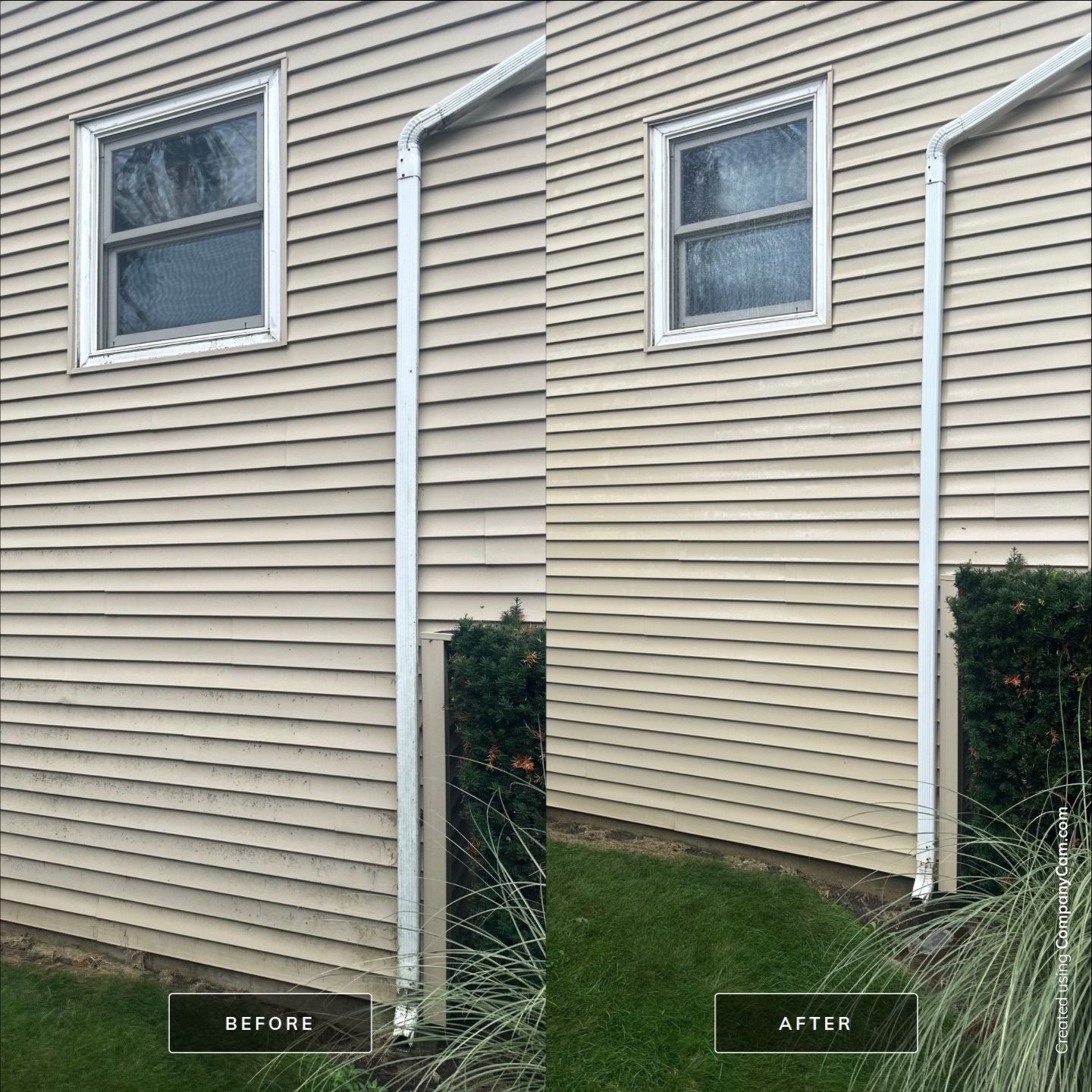 Project in Crystal Lake by Simmons Power & Soft Washing