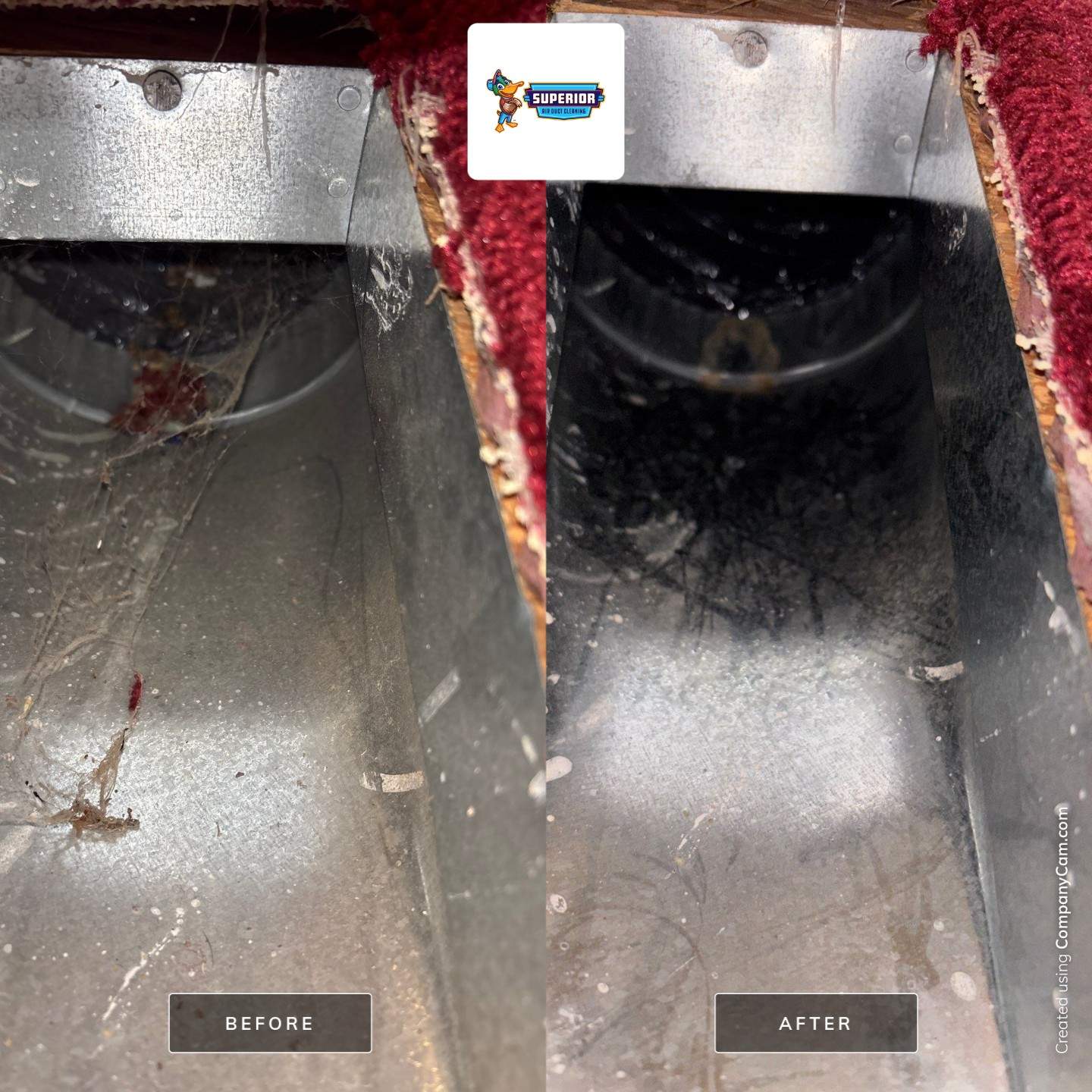 Air Duct Cleaning With a Vacuum Truck in Deerfield, OH by Superior Air Duct Cleaning