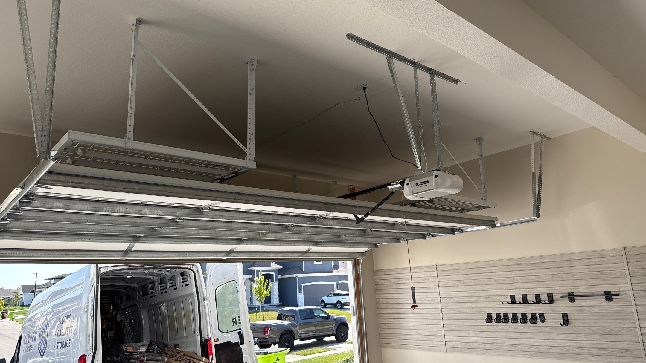 Wendy's Floor And Storage Makes All The Difference by Banner Garage