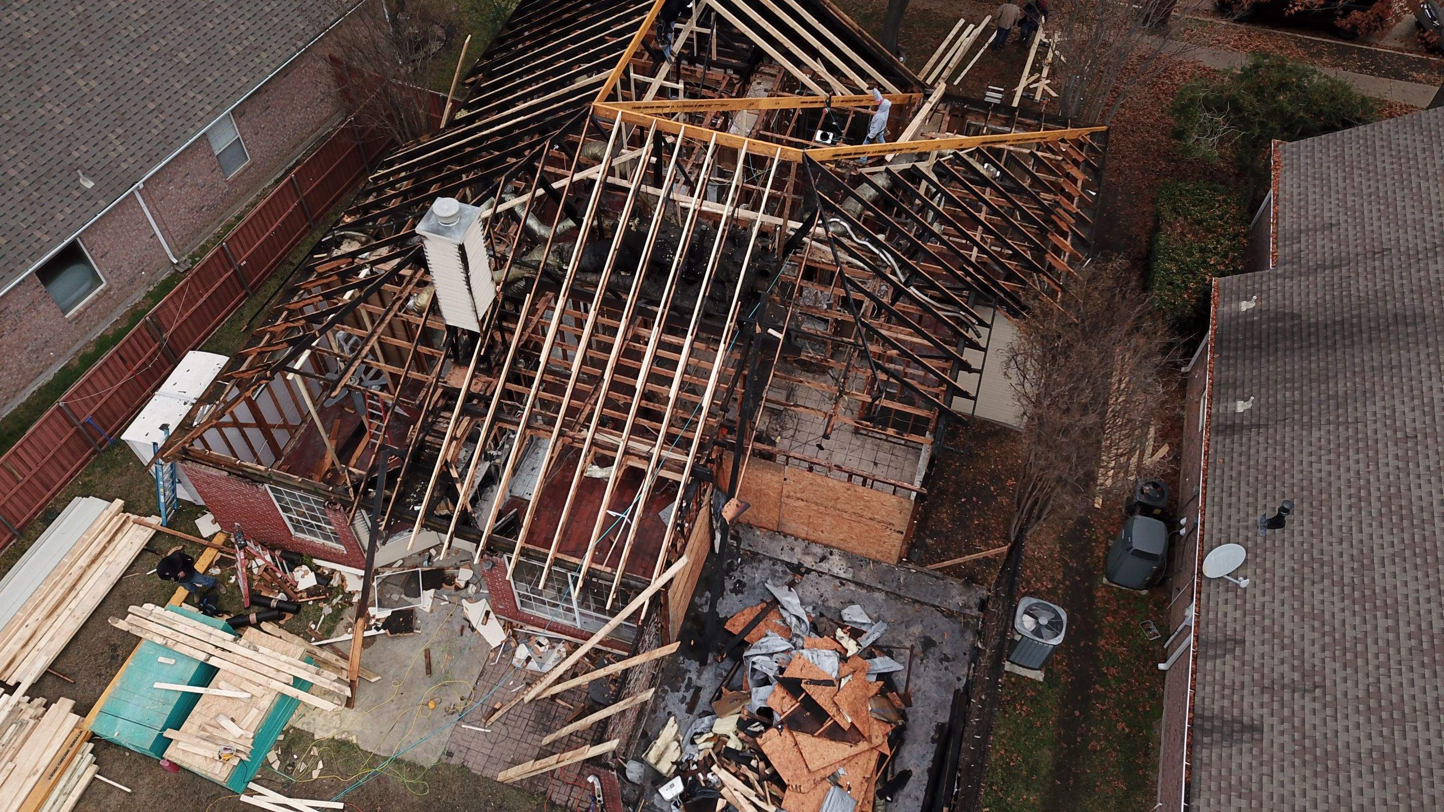 Fire Loss Rebuild by SLM General Contractors & Roofing