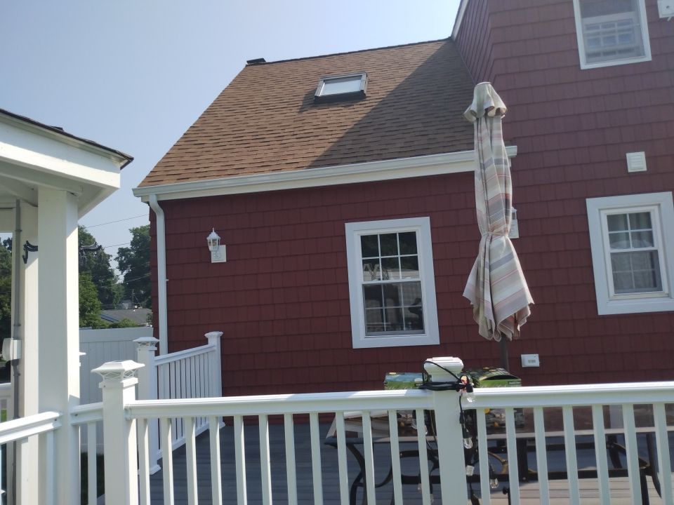 Siding Installation using Royal Building Products Rustic Red by A Plus Exterior