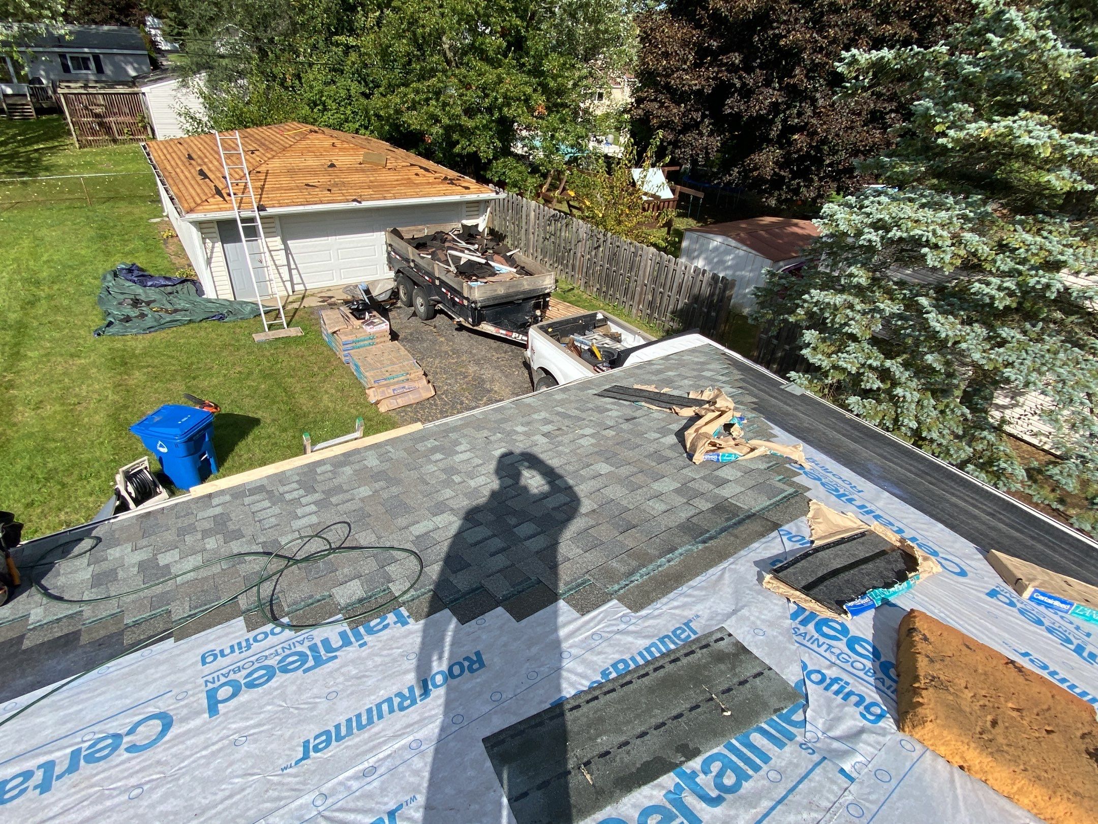 Roof Replacement using CertainTeed Landmark by 180 Contractors