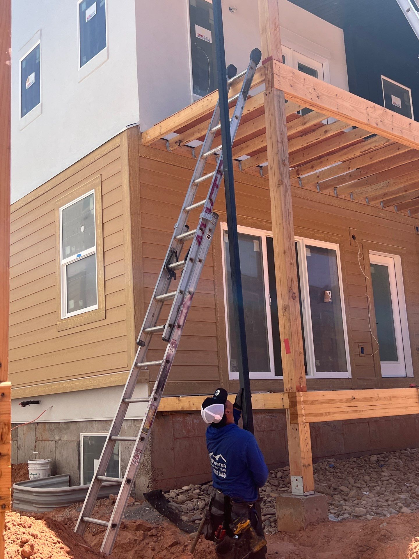 Project in Moab by Master Rain Gutters.