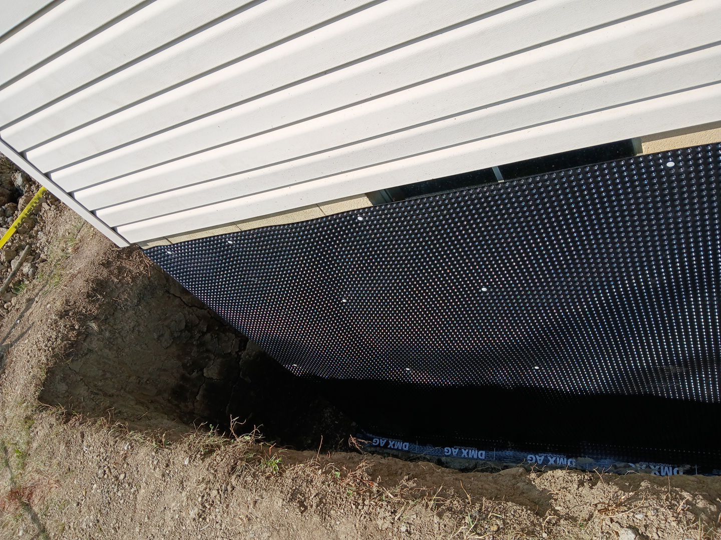 Exterior Waterproofing & Embedded Fiber Reinforcements by Toledo Basement Repair