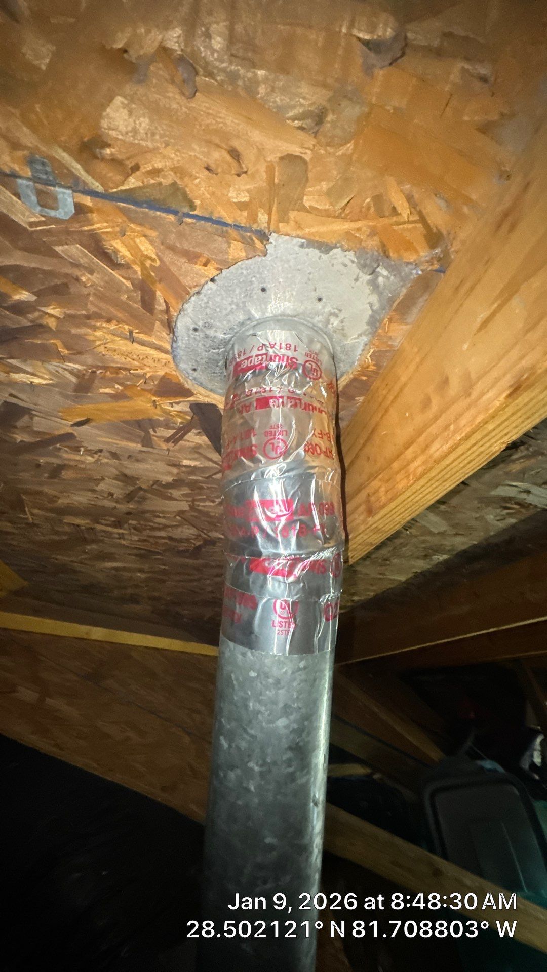 Air Duct Dryer Vent Cleaning Encapsulation Dryer Vent Repair in Clermont by Hygienic Air, Inc
