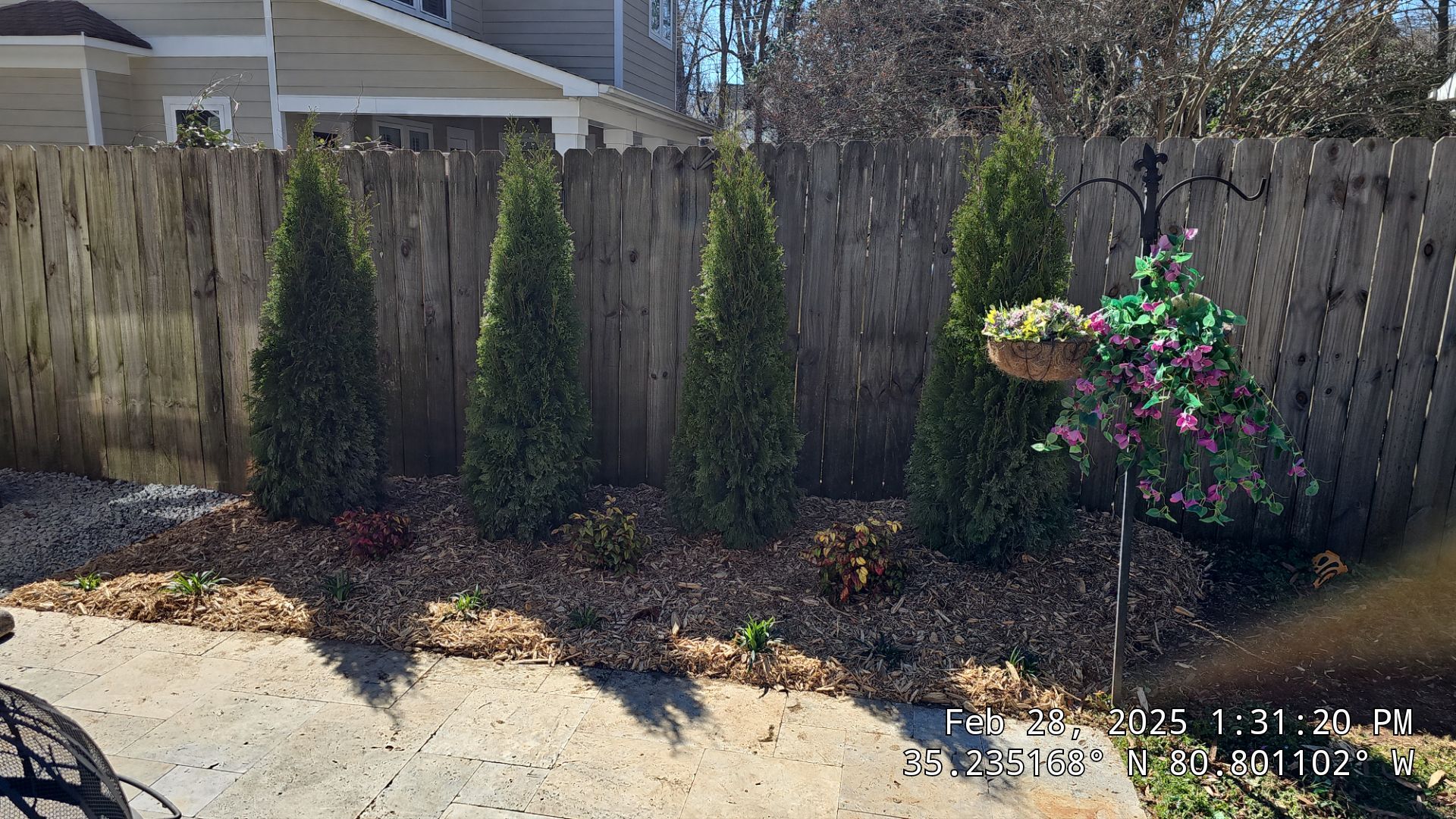 Residential Landscape Project by Carolina-Metro Landscape, Inc