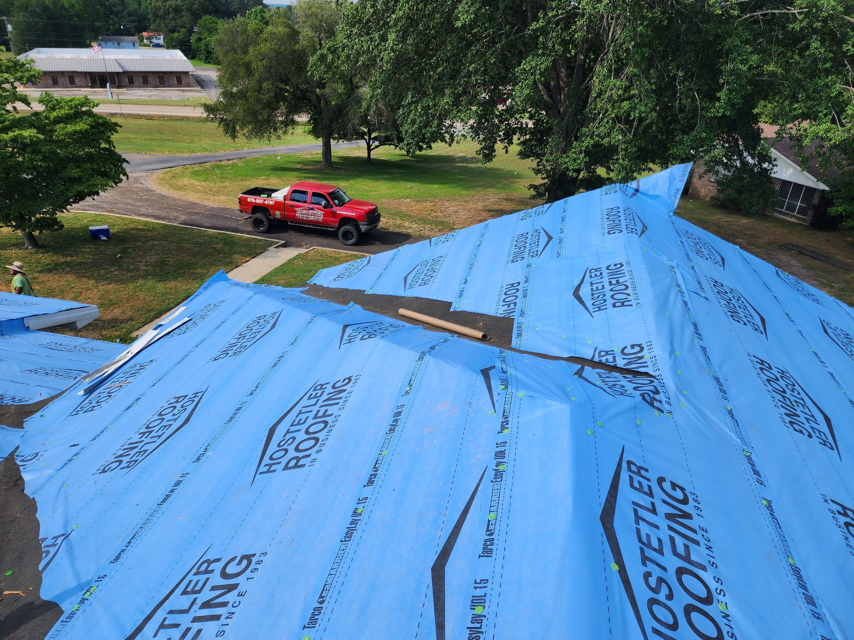 Residential Shingle Reroof using Malarkey Vista by Hostetler Roofing