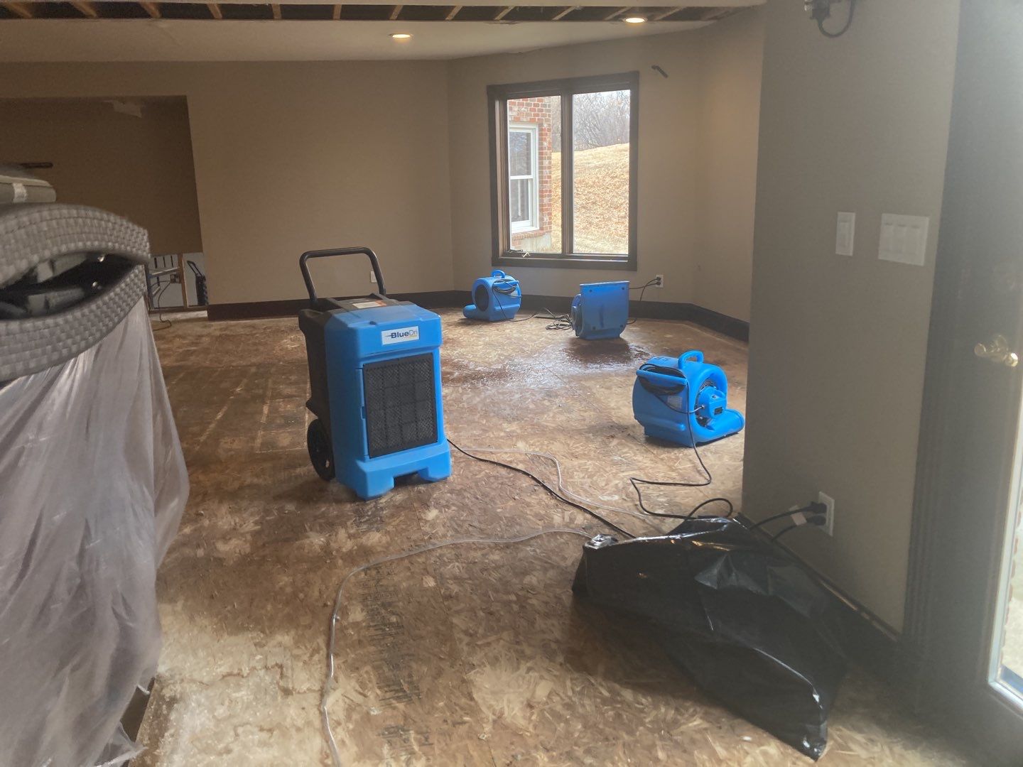 Water Damage Throughout Main Floor, Basement, and Crawl Space by Accountable Home Services