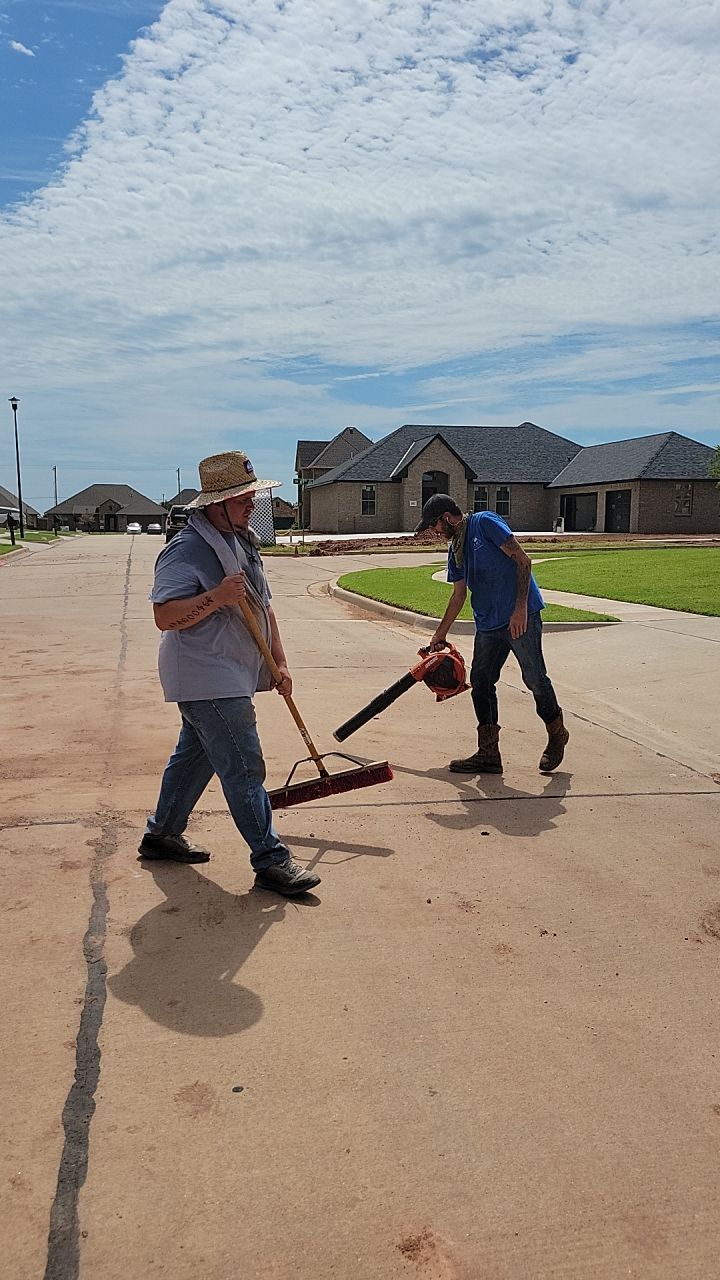 Concrete and Drainage using Concrete by Clays Services Inc