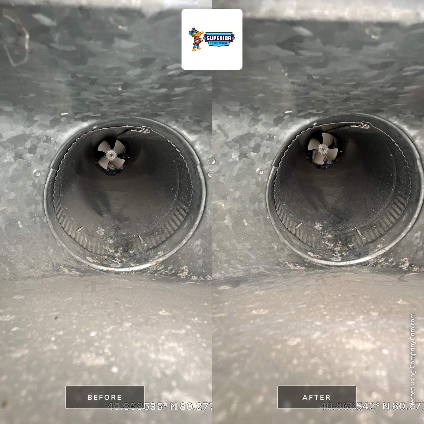 Air Duct Cleaning With a Vacuum Truck in Ellwood City, PA by Superior Air Duct Cleaning