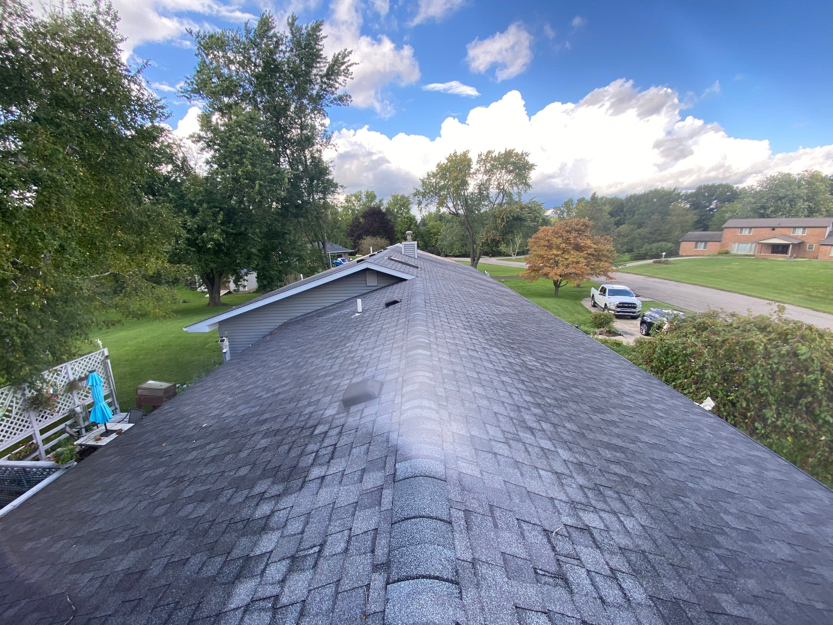 Residential Roofing Installation using Certainteed Landmark ClimateFlex by GRACCO