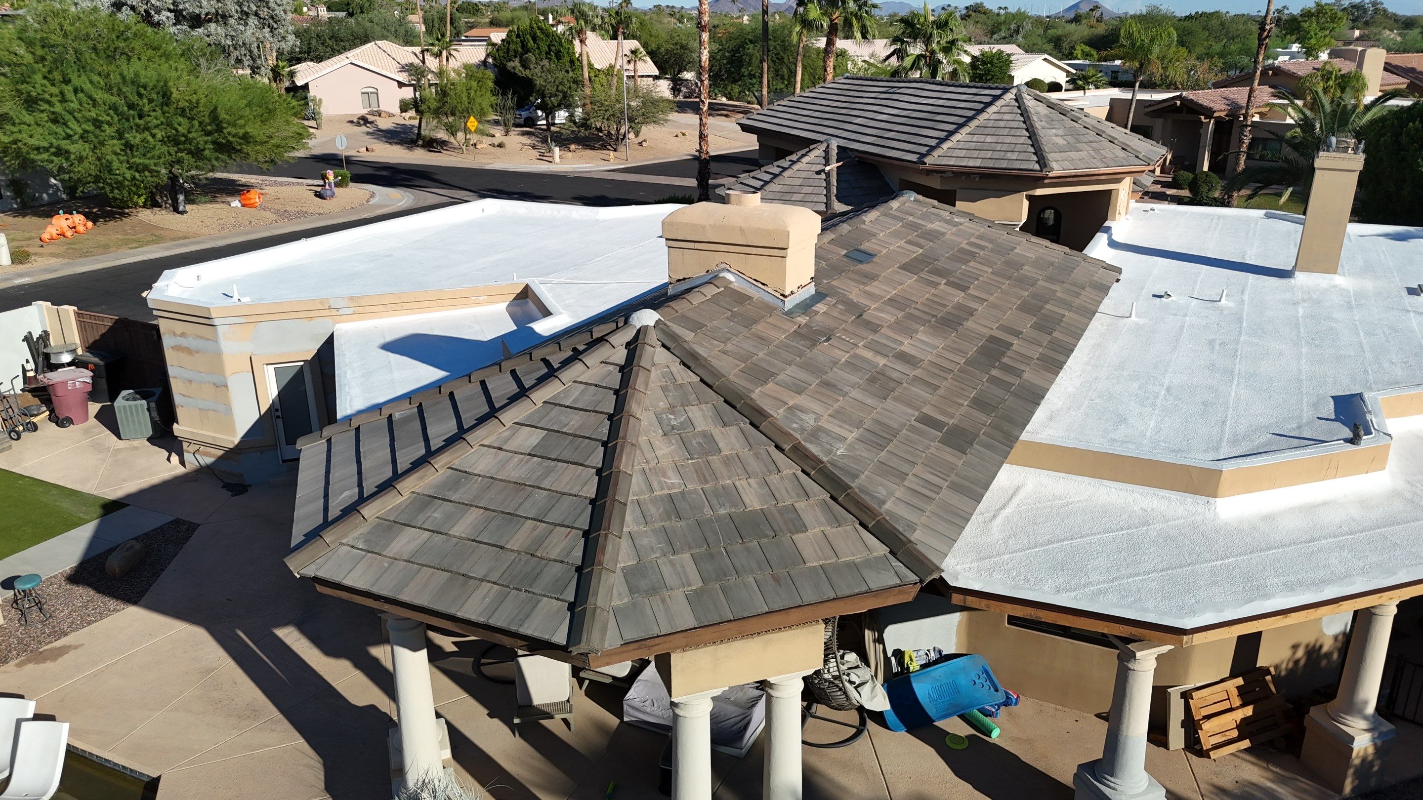 Project in Scottsdale, AZ by Saint Roofing