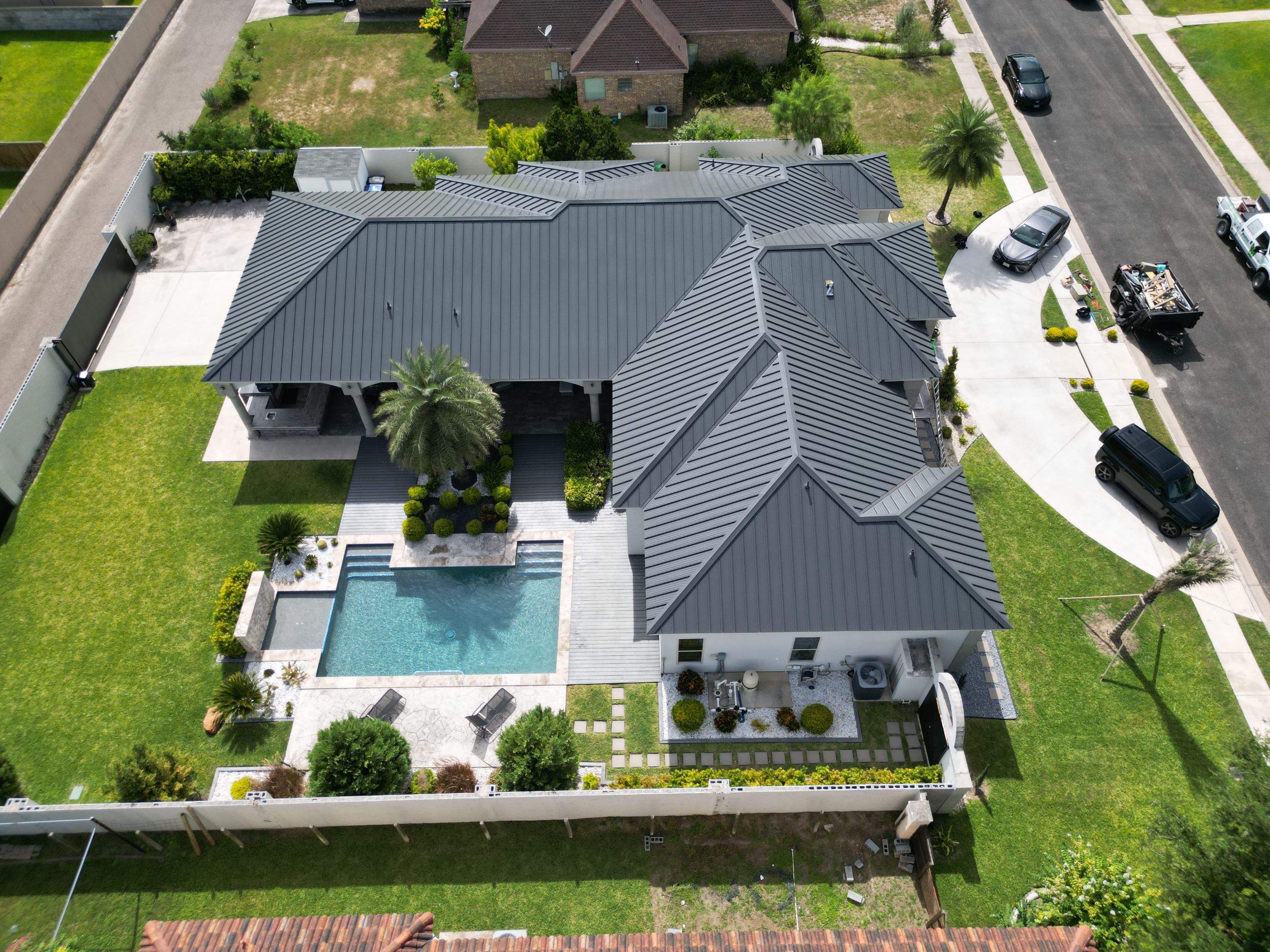 Project in Edinburg by Marva Roofing