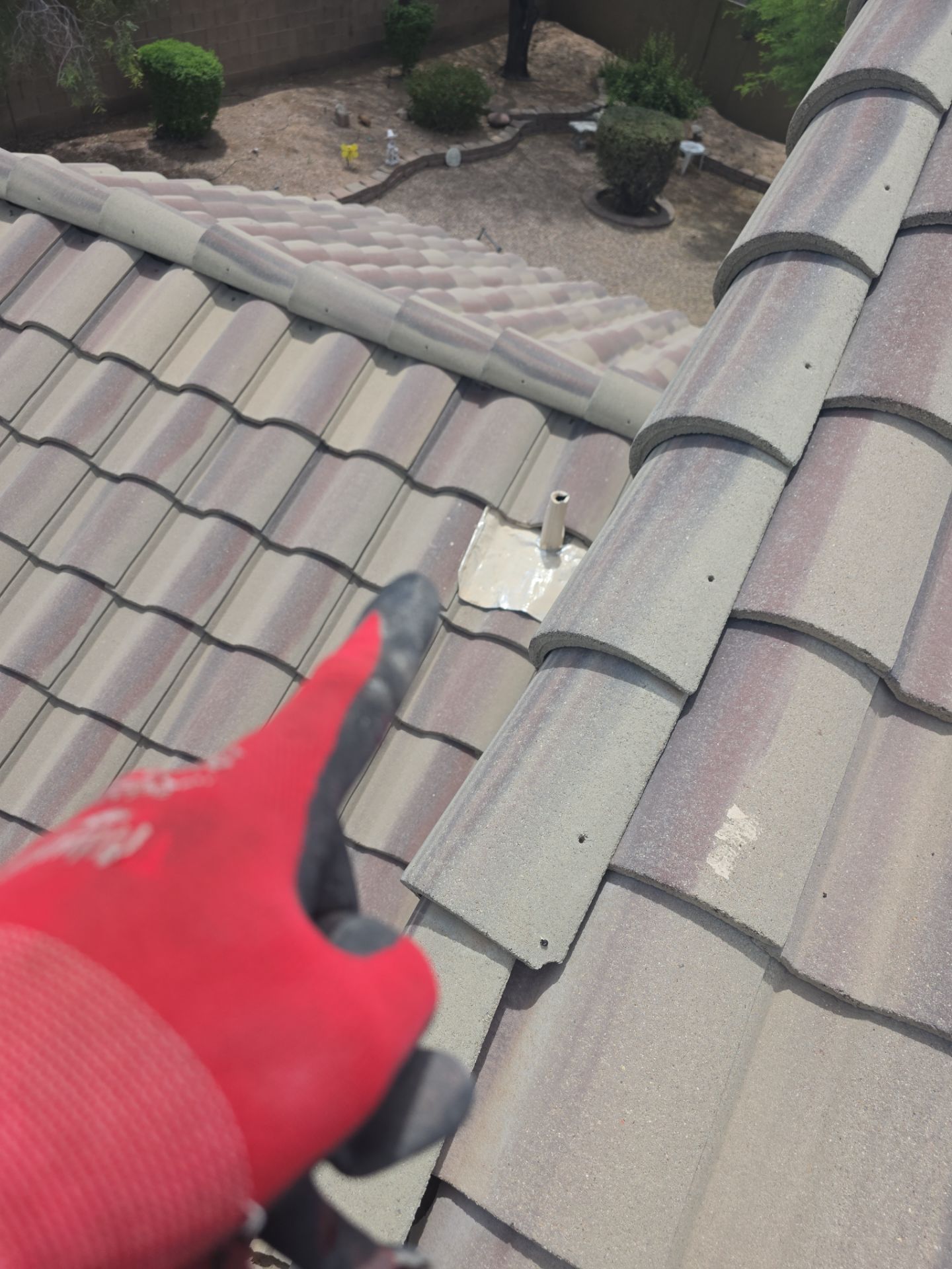 Tile reset in Gold Canyon, AZ by Weather-Tite Roofing