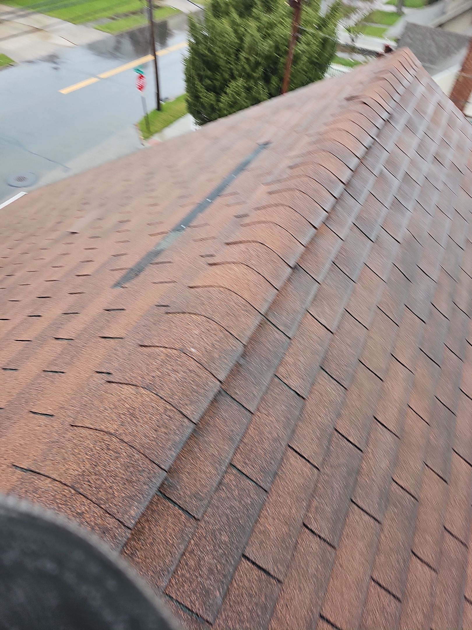 ATLAS PINNACLE COLOR: HEATHERBLEND DRIPE EDGE: WHITE by Eagle Eye Roofing
