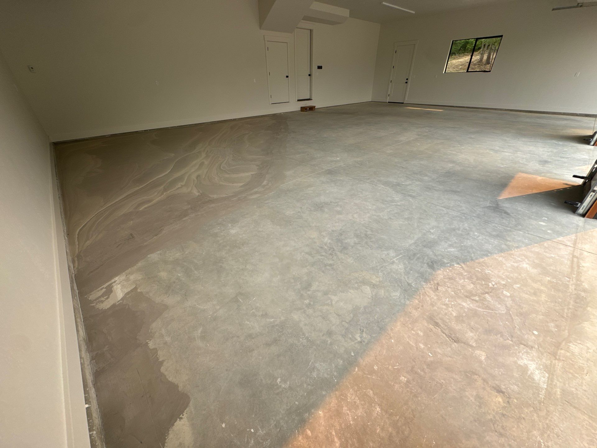 Shale Hybrid Garage Floor Coating and Concrete Restoration in Sagle by Croc Coatings, LLC