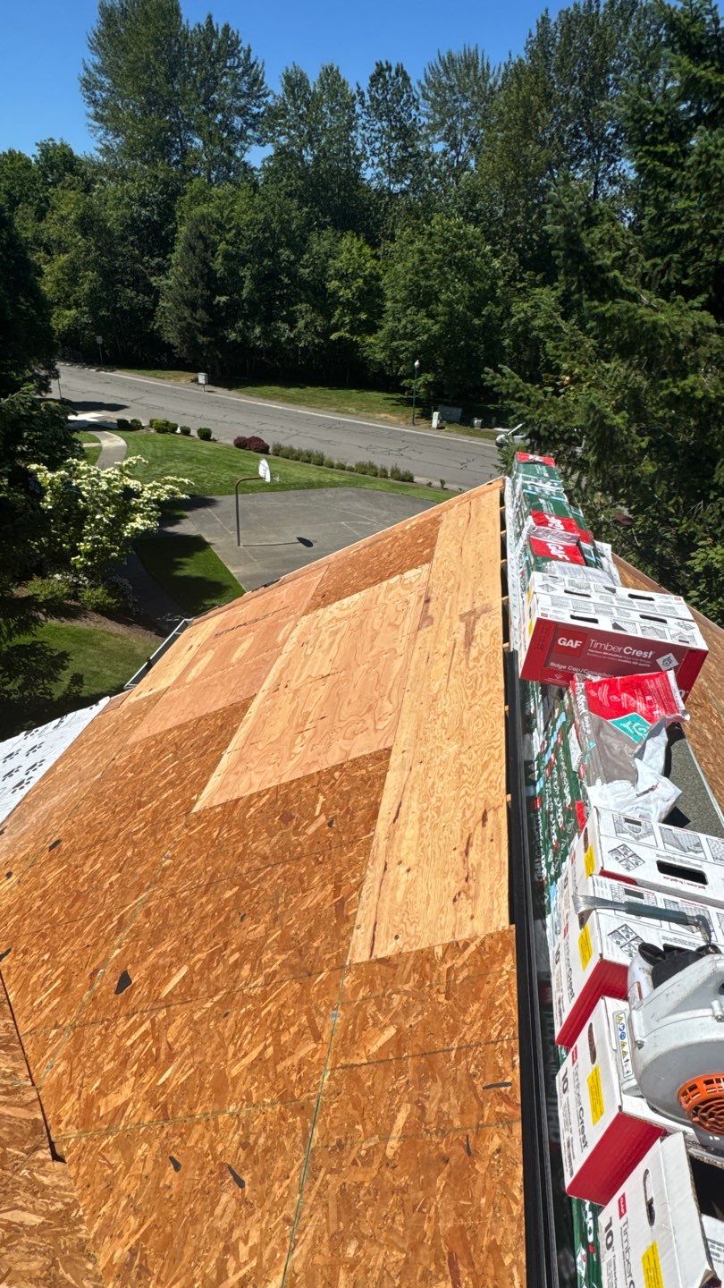 Residential Roofing Installation using GAF UHDZ Shingles by Roofing Formula LLC