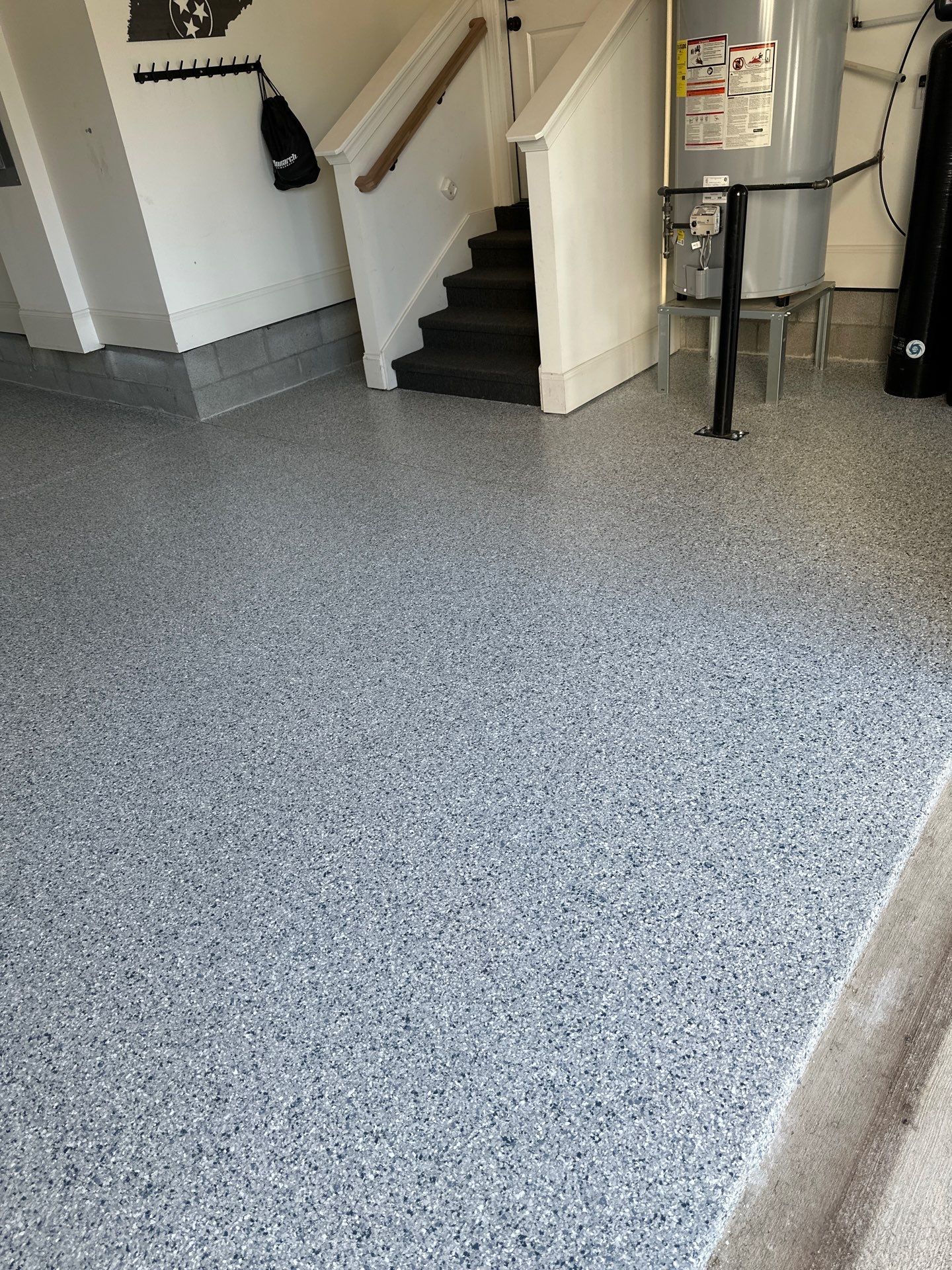 Garage Floor Coating using Tidal Wave by My Garage Floor Guys