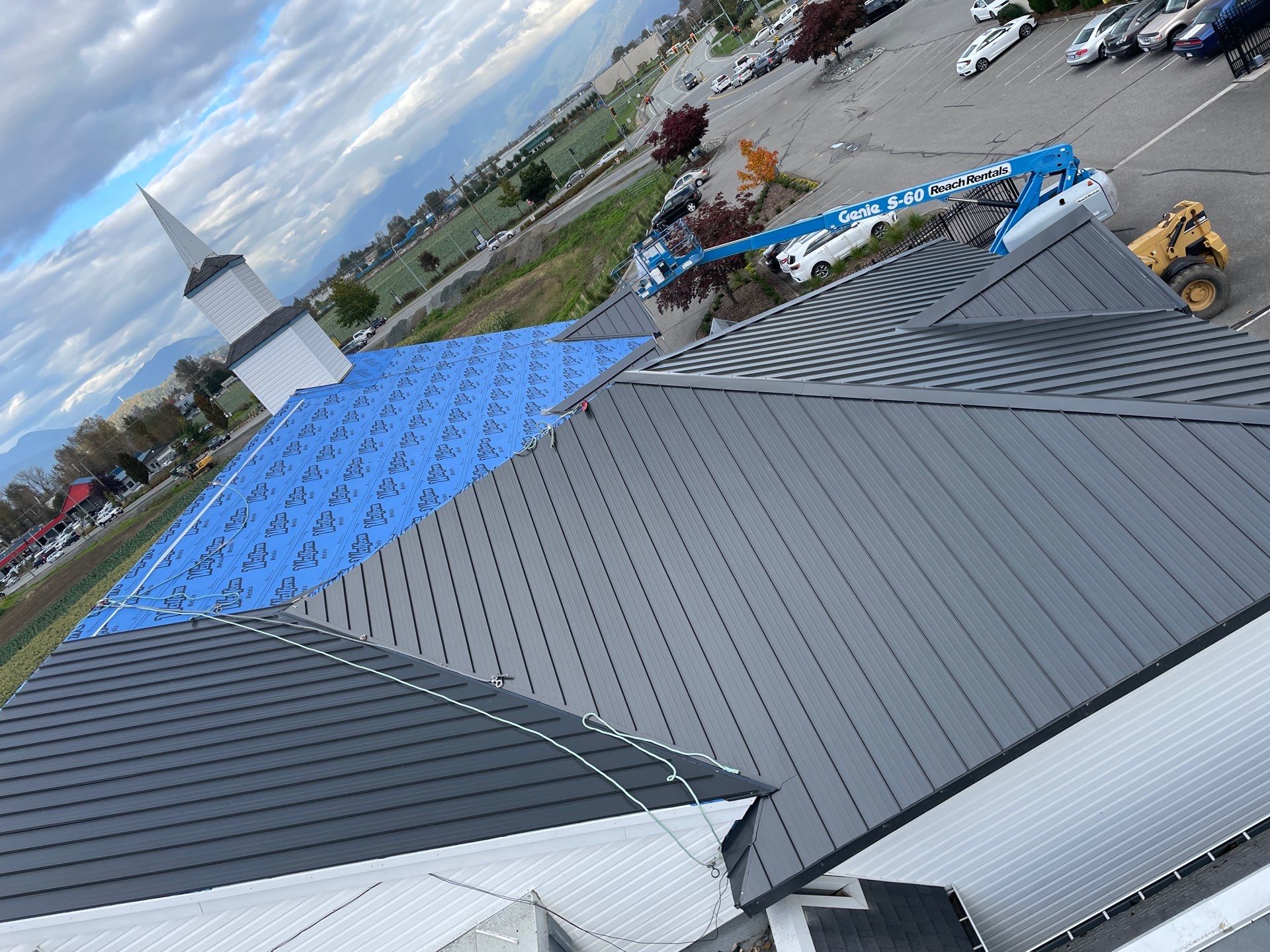 Commercial Shingle to Metal Conversion using Prolok 12 - 26g - Standard option by Top Notch Roofing Inc