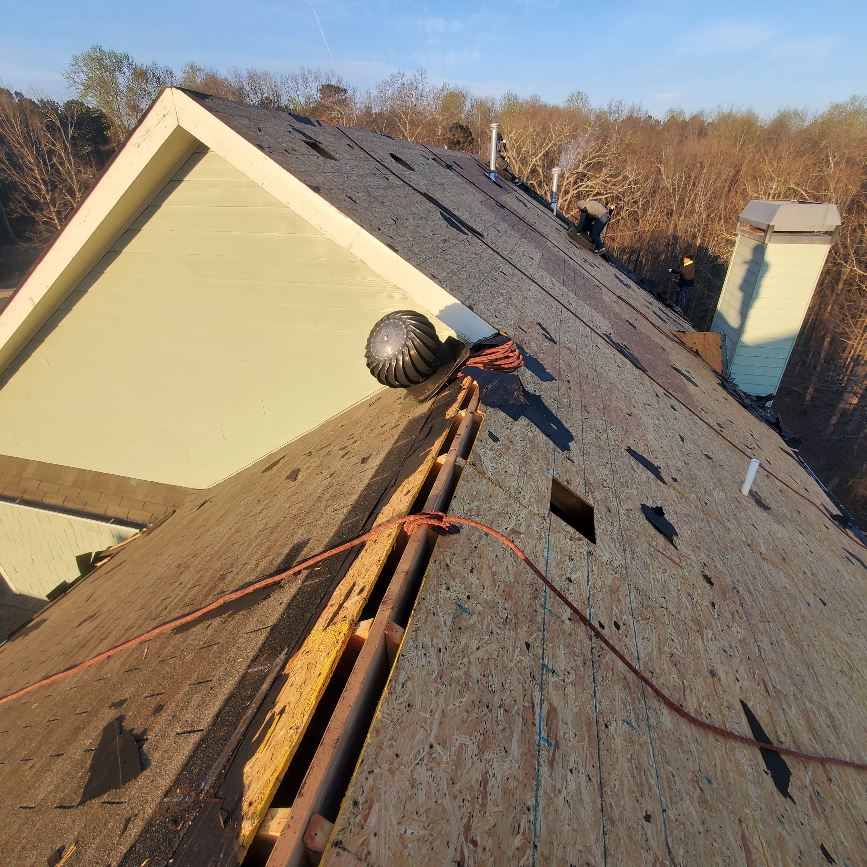 Commercial Roofing Installation using Owens Corning by Inspector Roofing and Restoration