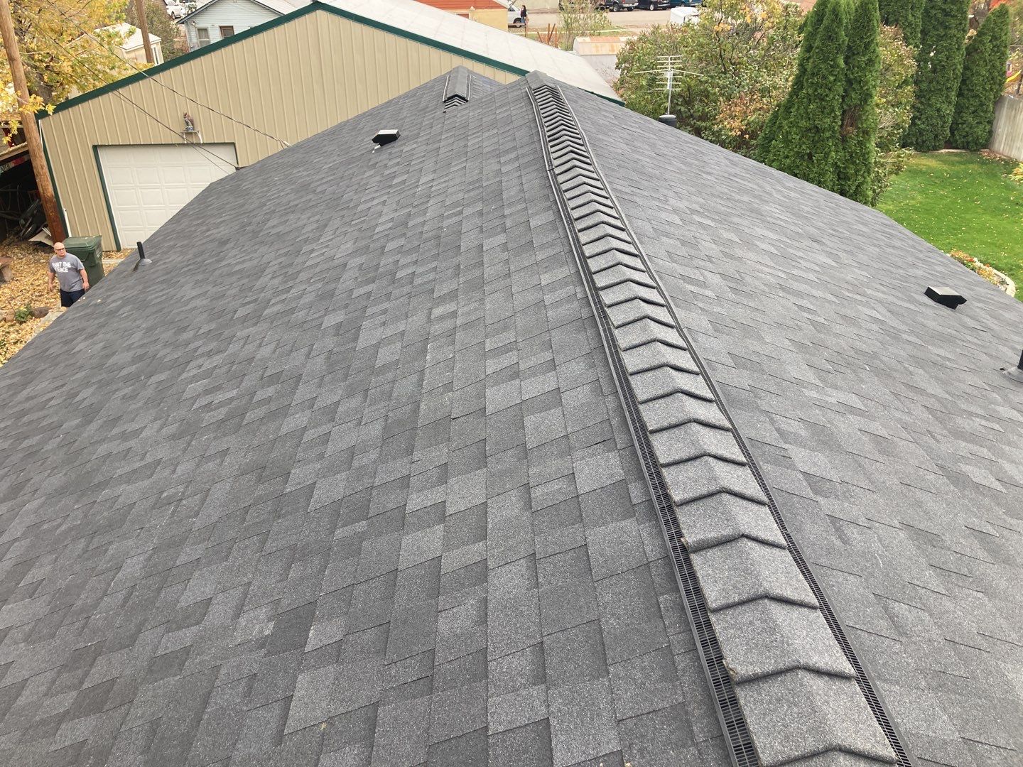 Meridian home installation using Owens Corning Onyx Black by ID Roofing LLC