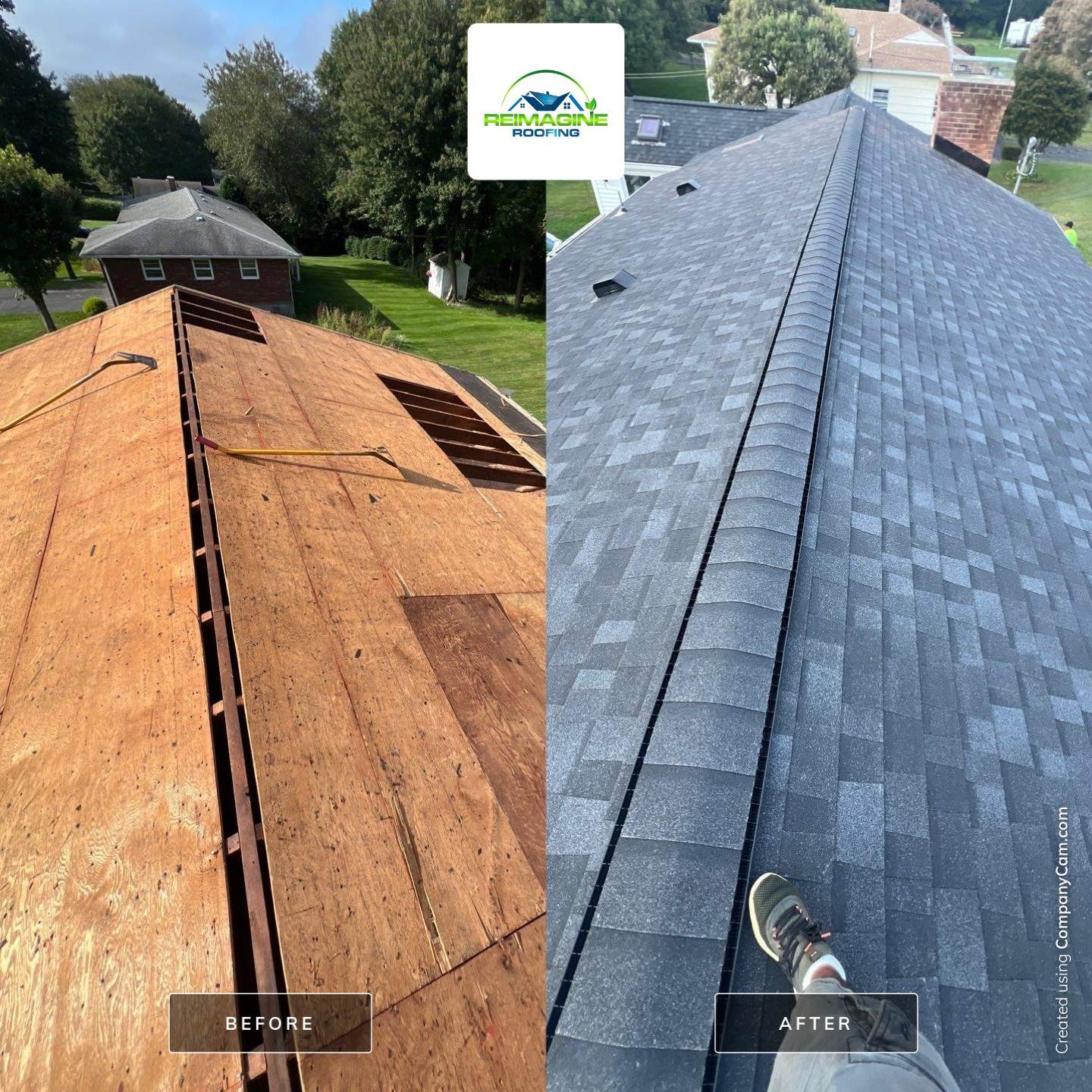 Onyx Black Shingles by Reimagine Roofing