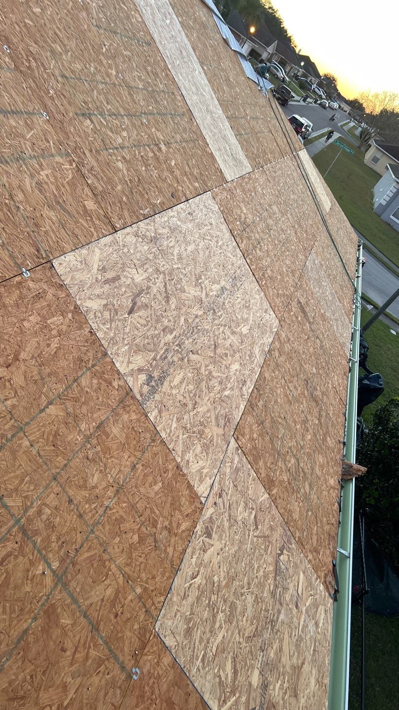 Residential Roofing Installation using GAF Timberline HDZ American Harvest by 1st Class Roofing, Inc.