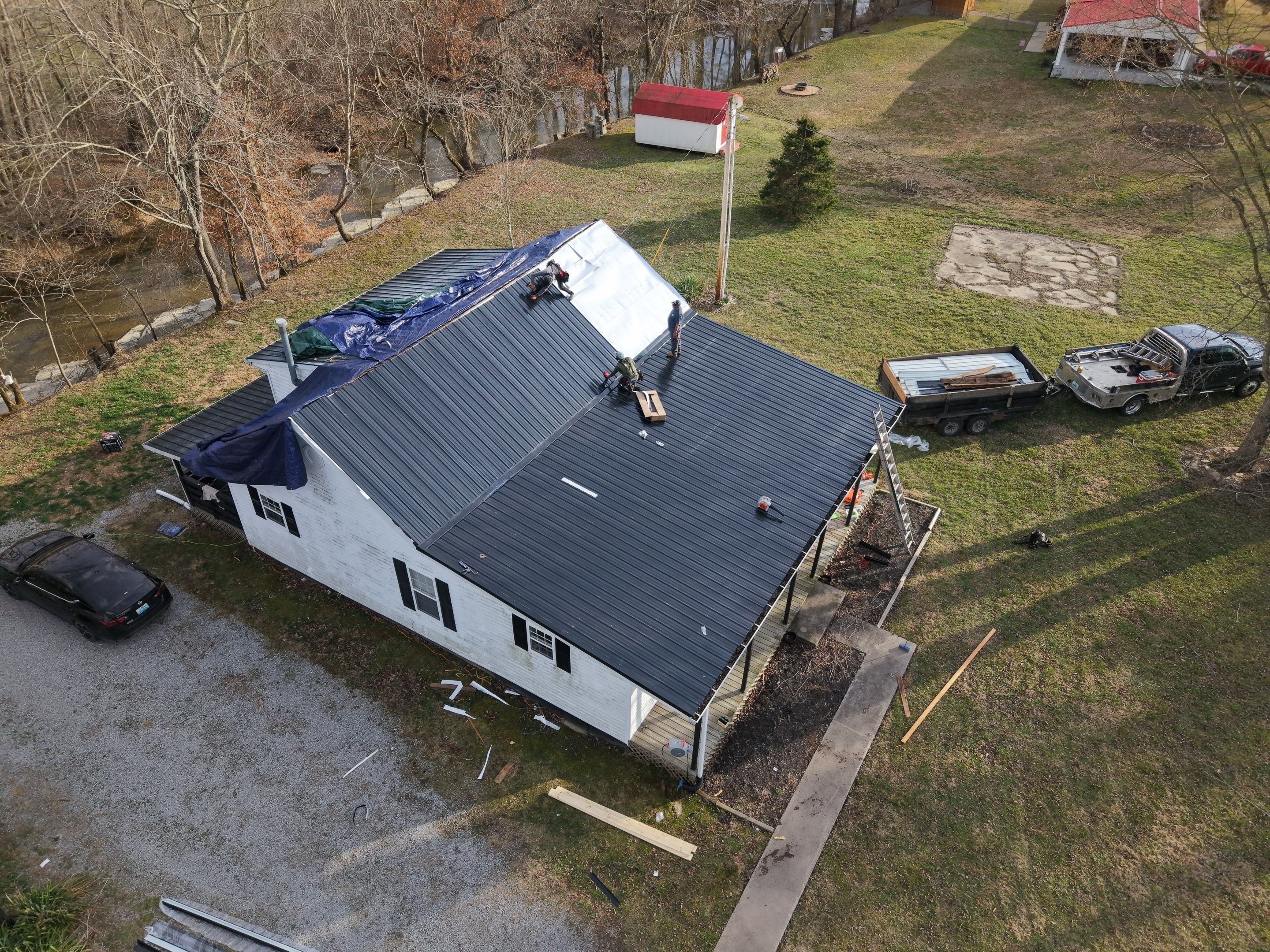 Classic Rib Metal Replacement by Stout Exteriors