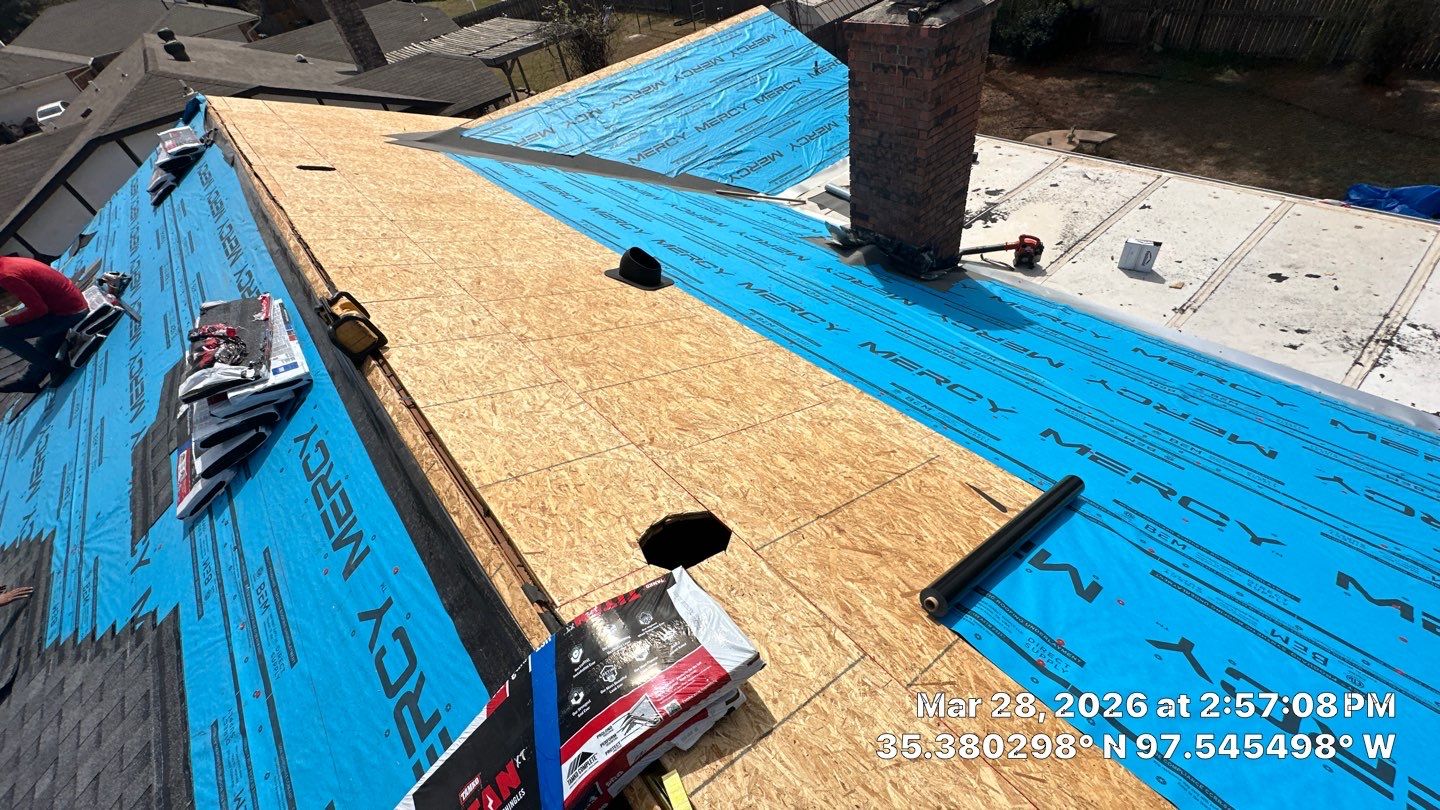 Project in Oklahoma City by Icon Roofing And Construction